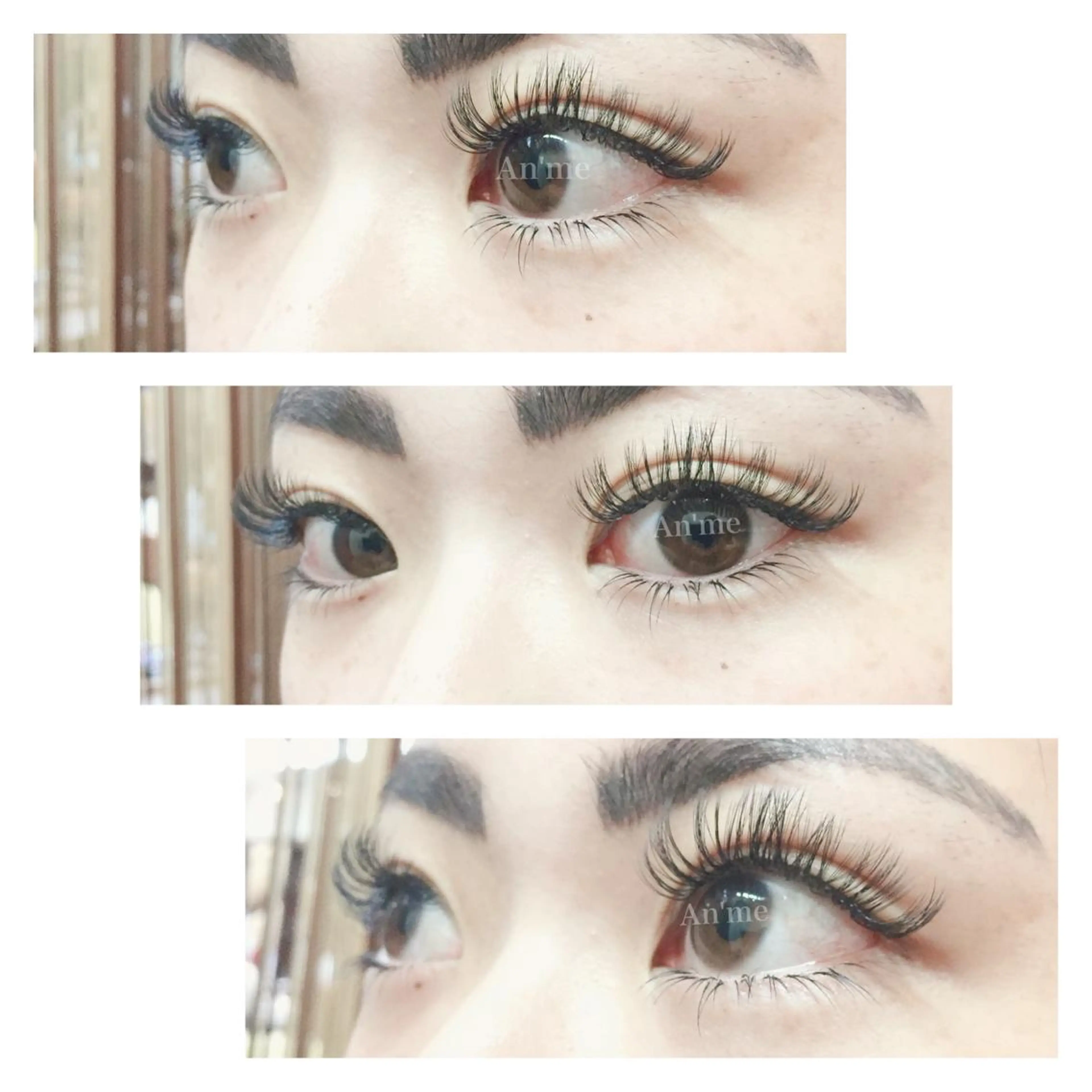 マツエク・マツパ ボリュームラッシュ An'me ☺︎のマツエク・マツパデザイン