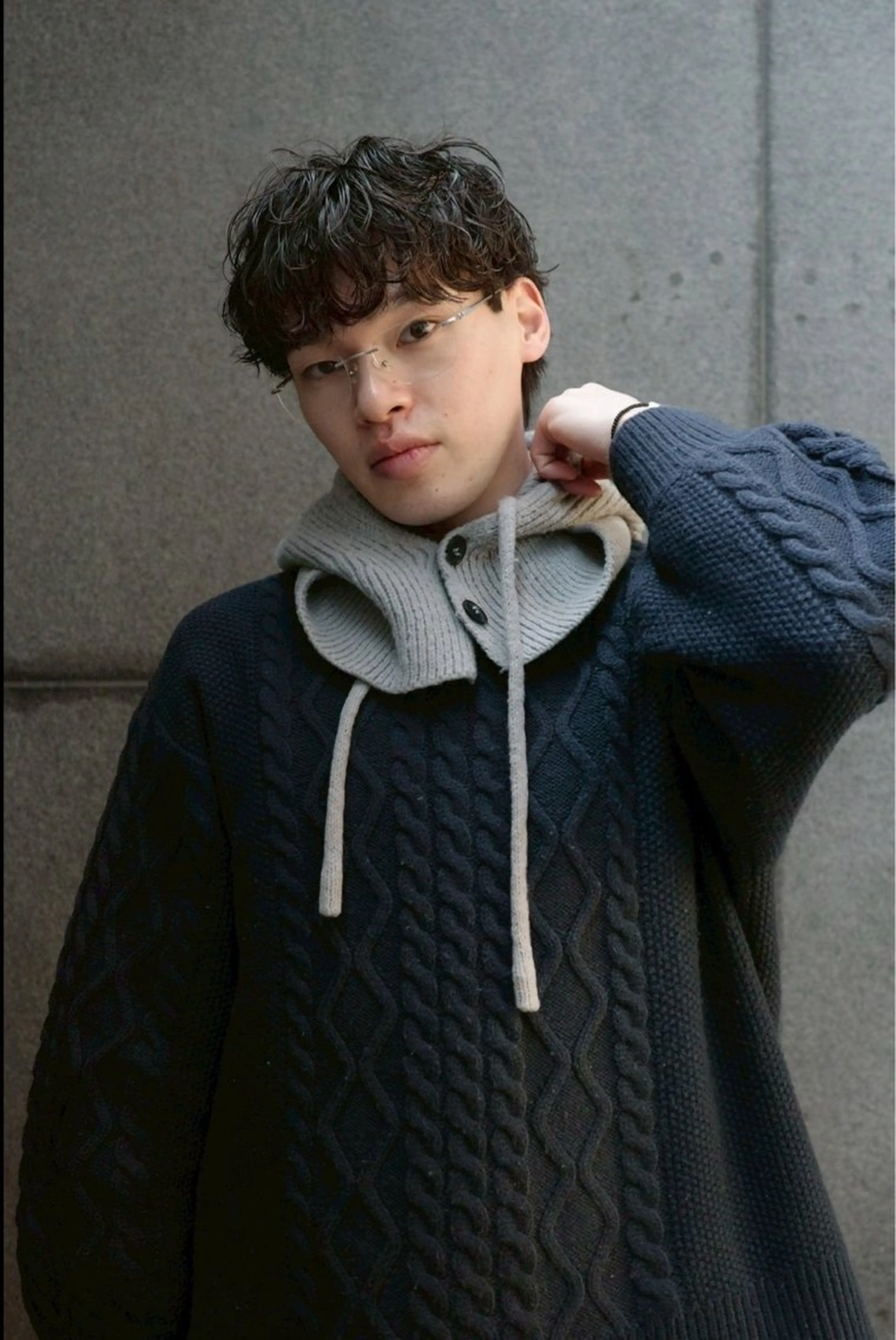 パーマ パーマ 河本 伶のヘアスタイル