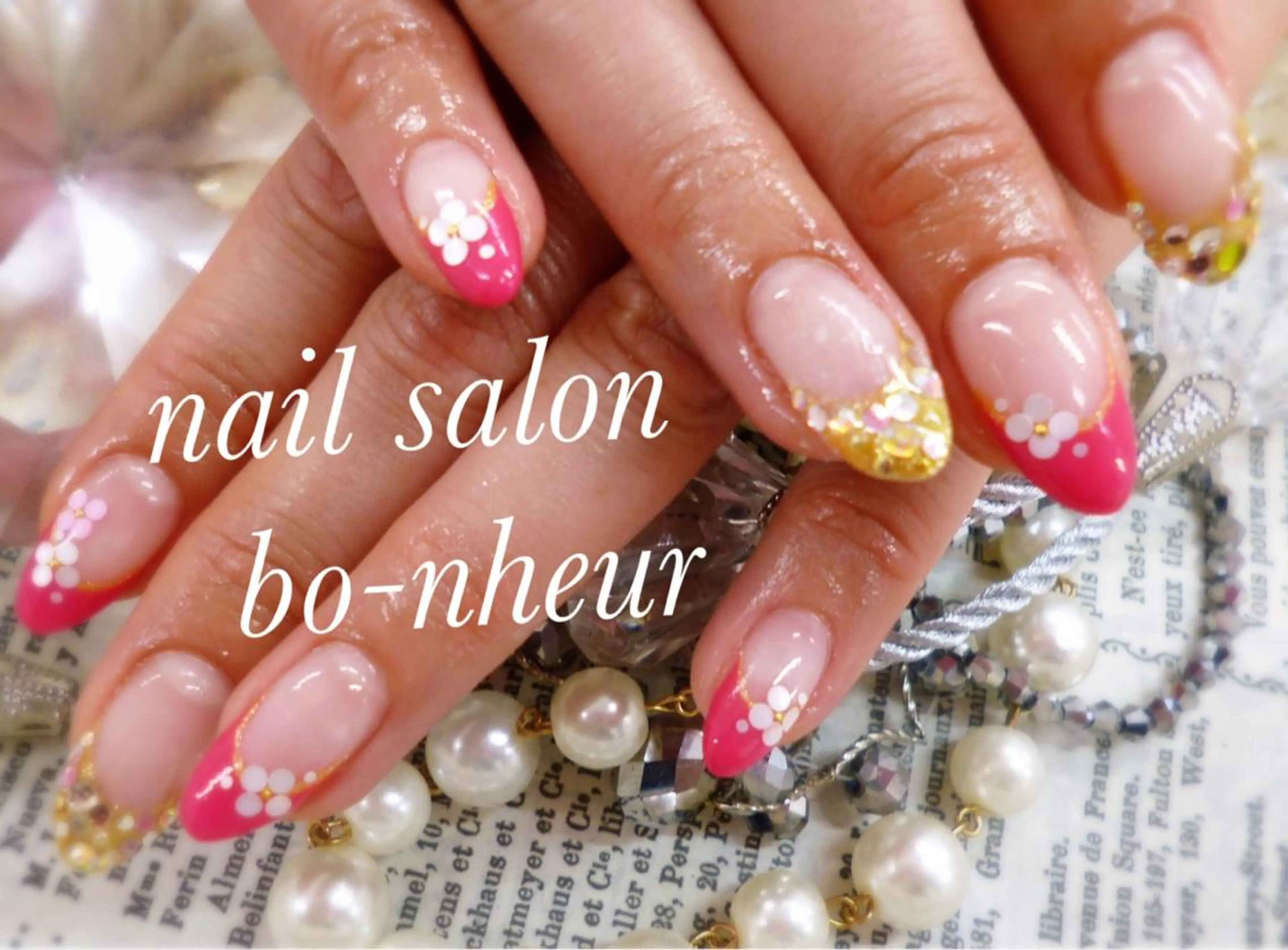 ネイル シンプルネイル bo-nheur ボ・ヌールのネイルデザイン