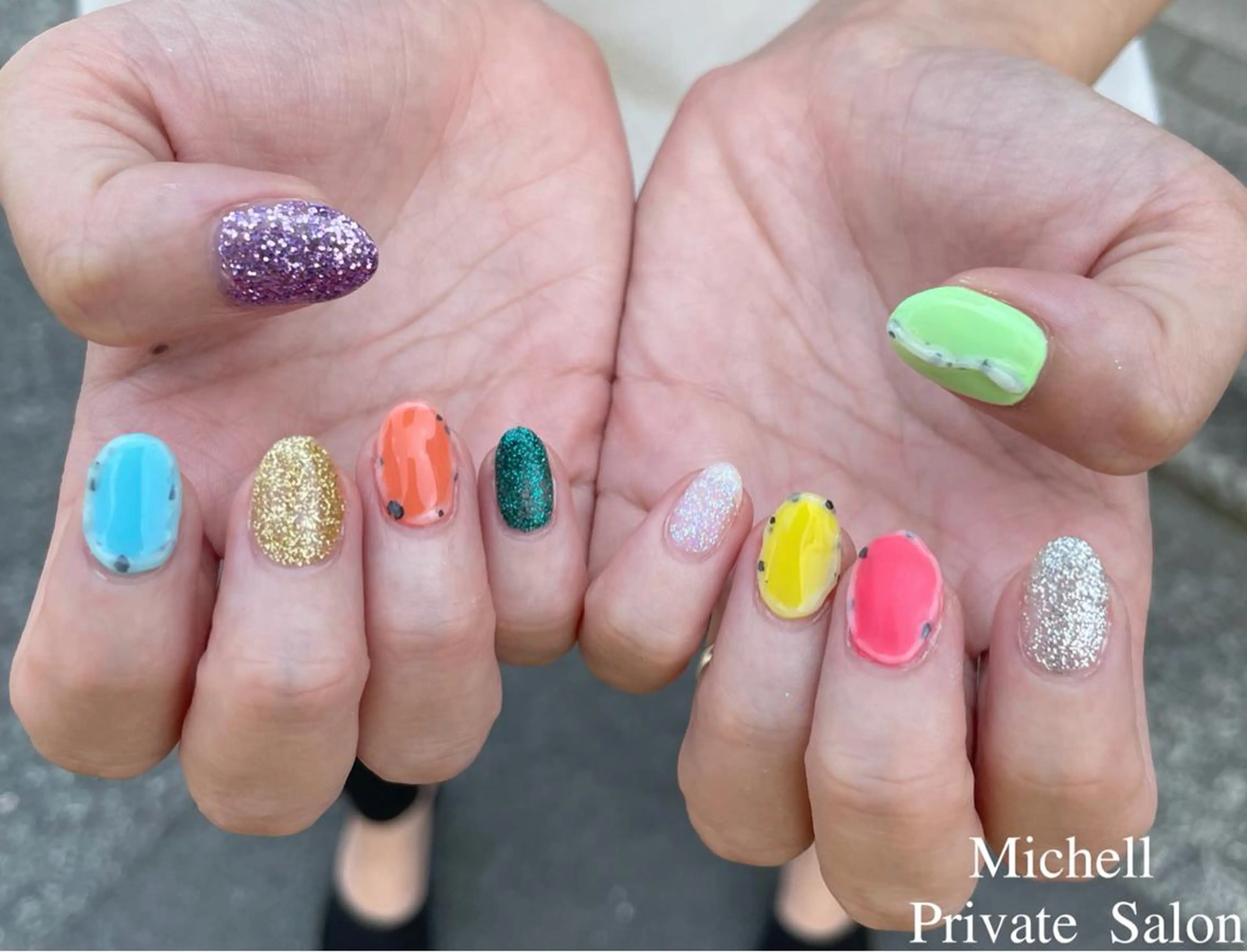 ネイル Michell Pr ivateSalonのネイルデザイン