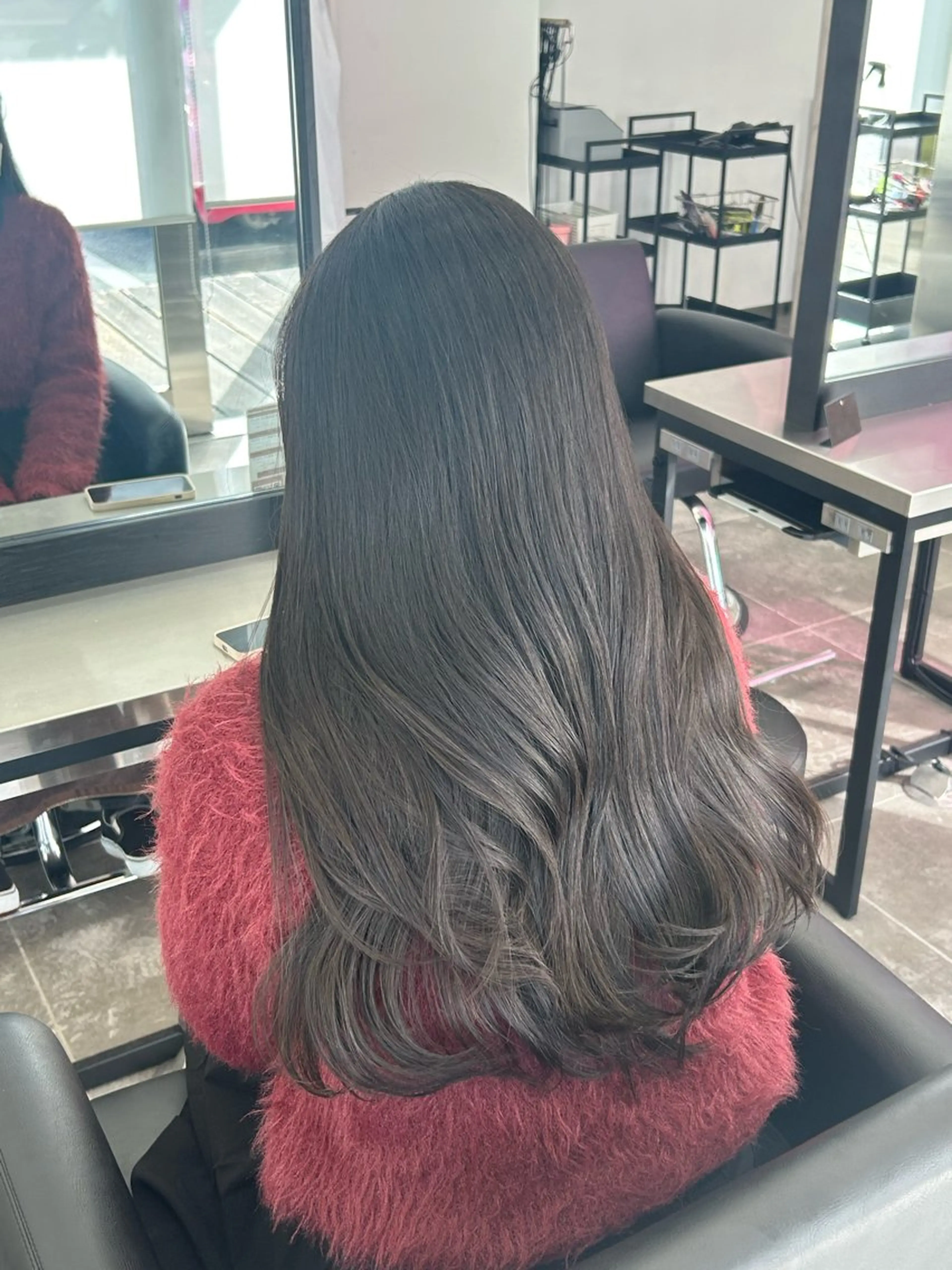 ロング 菊池 梨麻のヘアスタイル