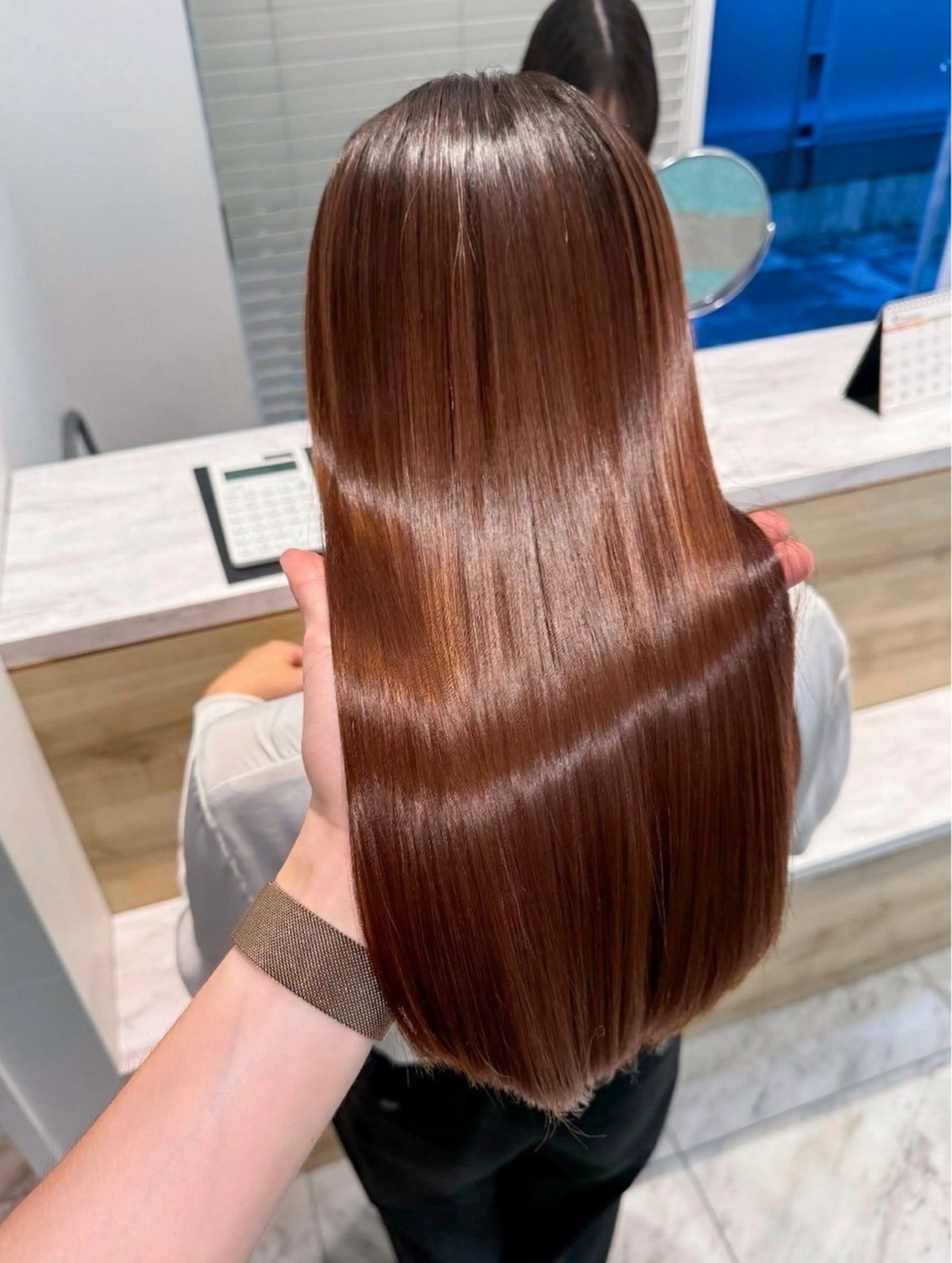 ロング 縮毛矯正 トリートメント 撮影モデル様募集 直樹のヘアスタイル