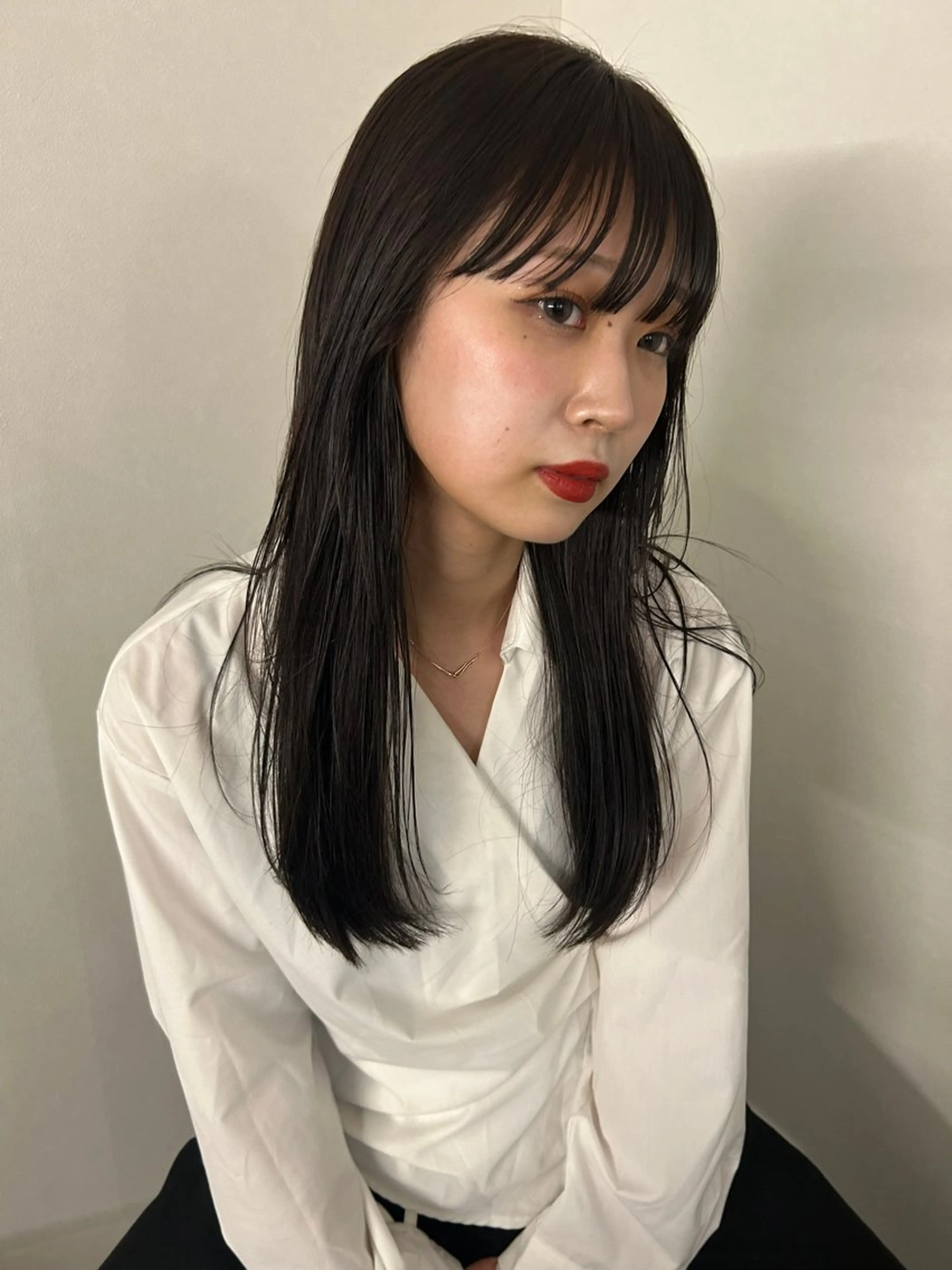 前髪カット+1stepケアトリートメントの写真