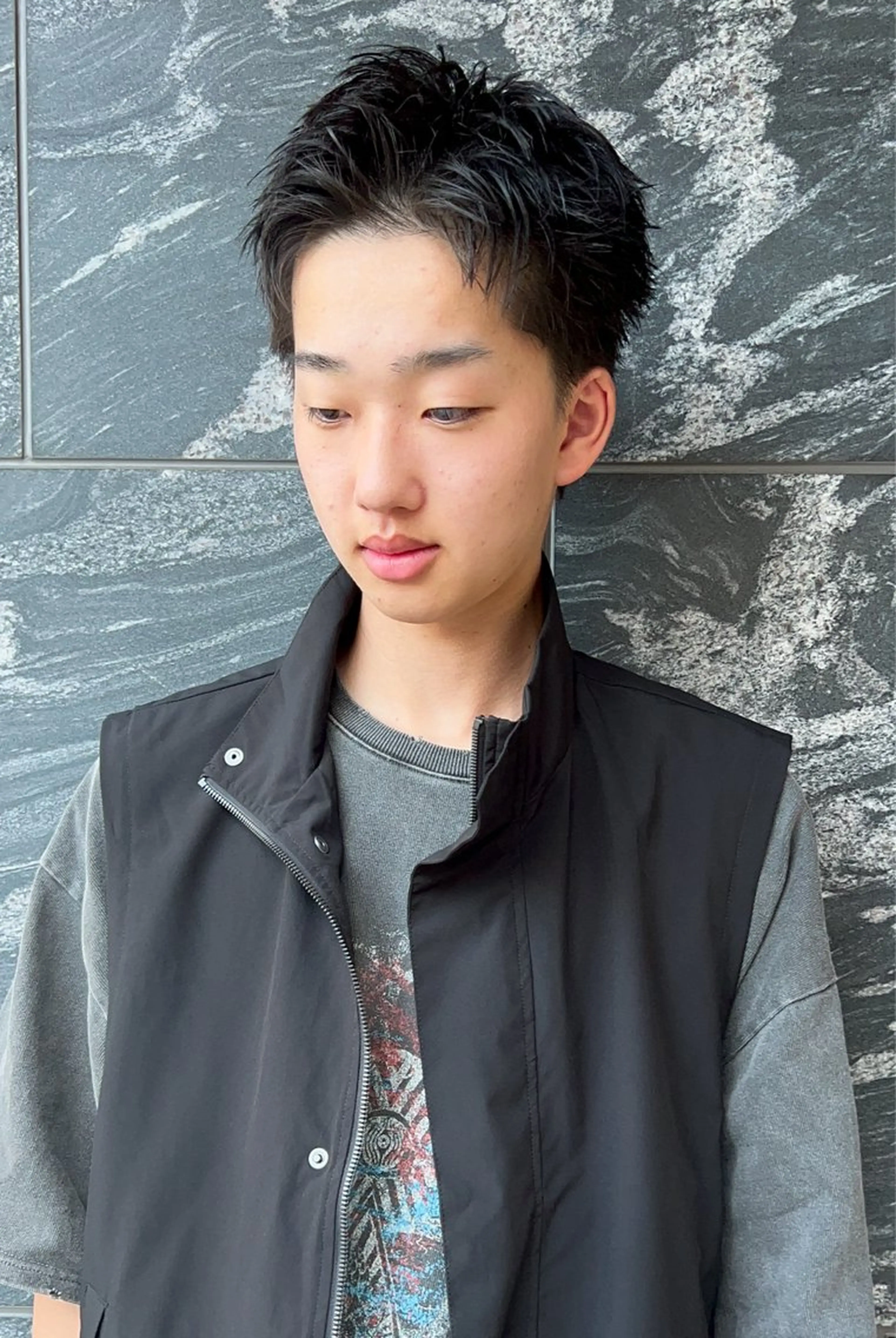 メンズ メンズショート カット 樋野 亮のヘアスタイル