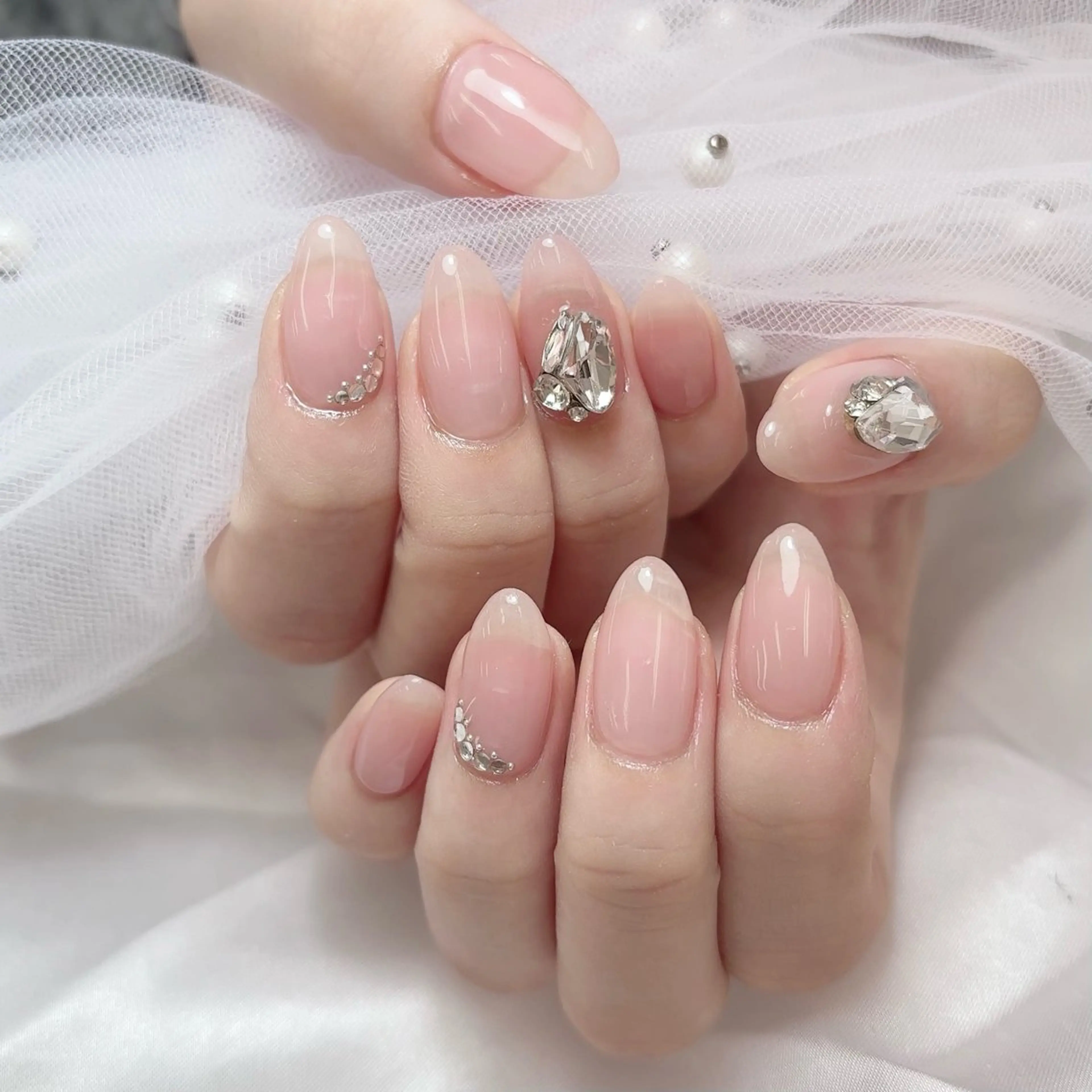 ネイル アートネイル シンプルネイル ハンドネイル Arowa 伊田のネイルデザイン