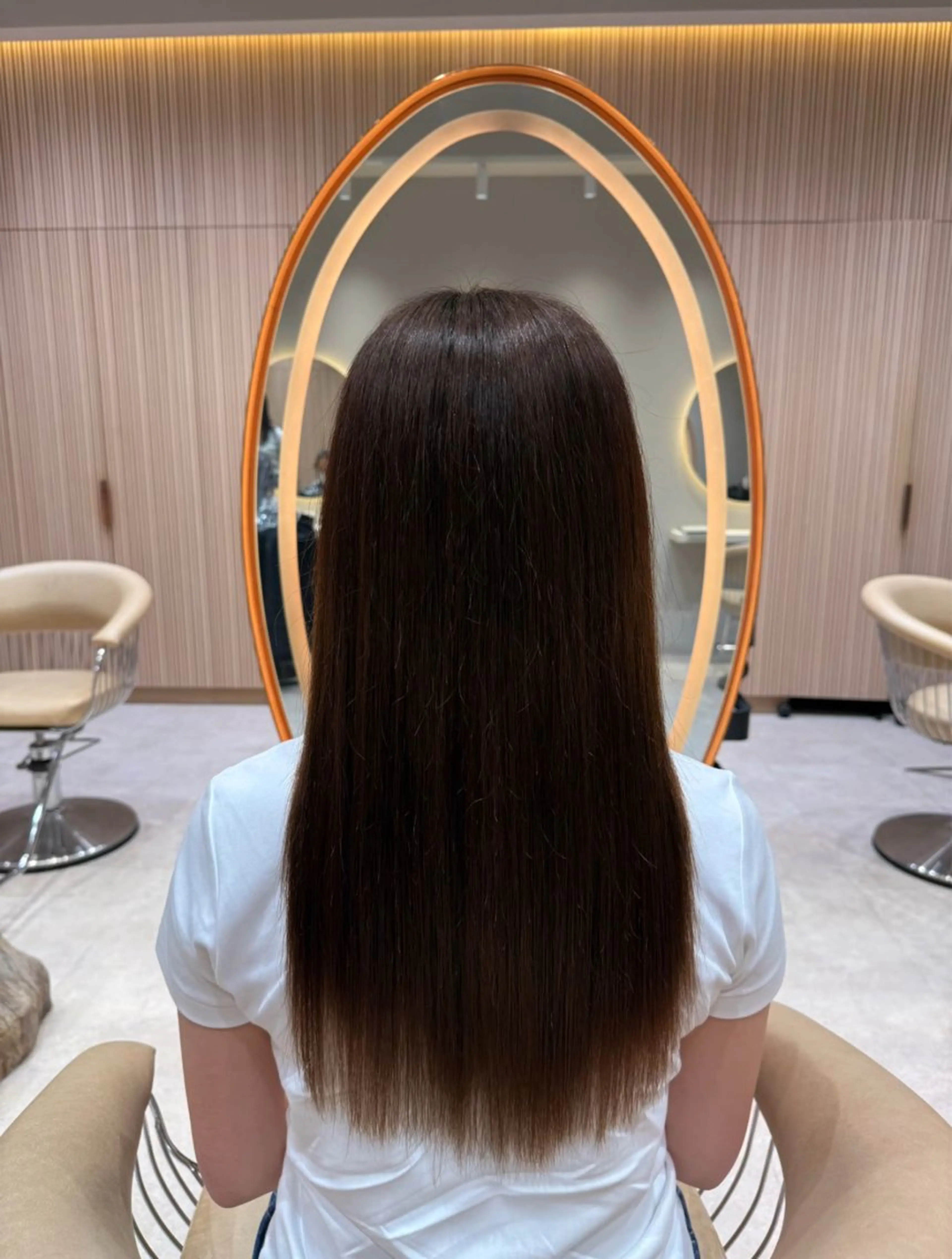 ロング 縮毛矯正 縮毛矯正 トリートメント 縮毛矯正/透明感/ 松葉 晃明のヘアスタイル