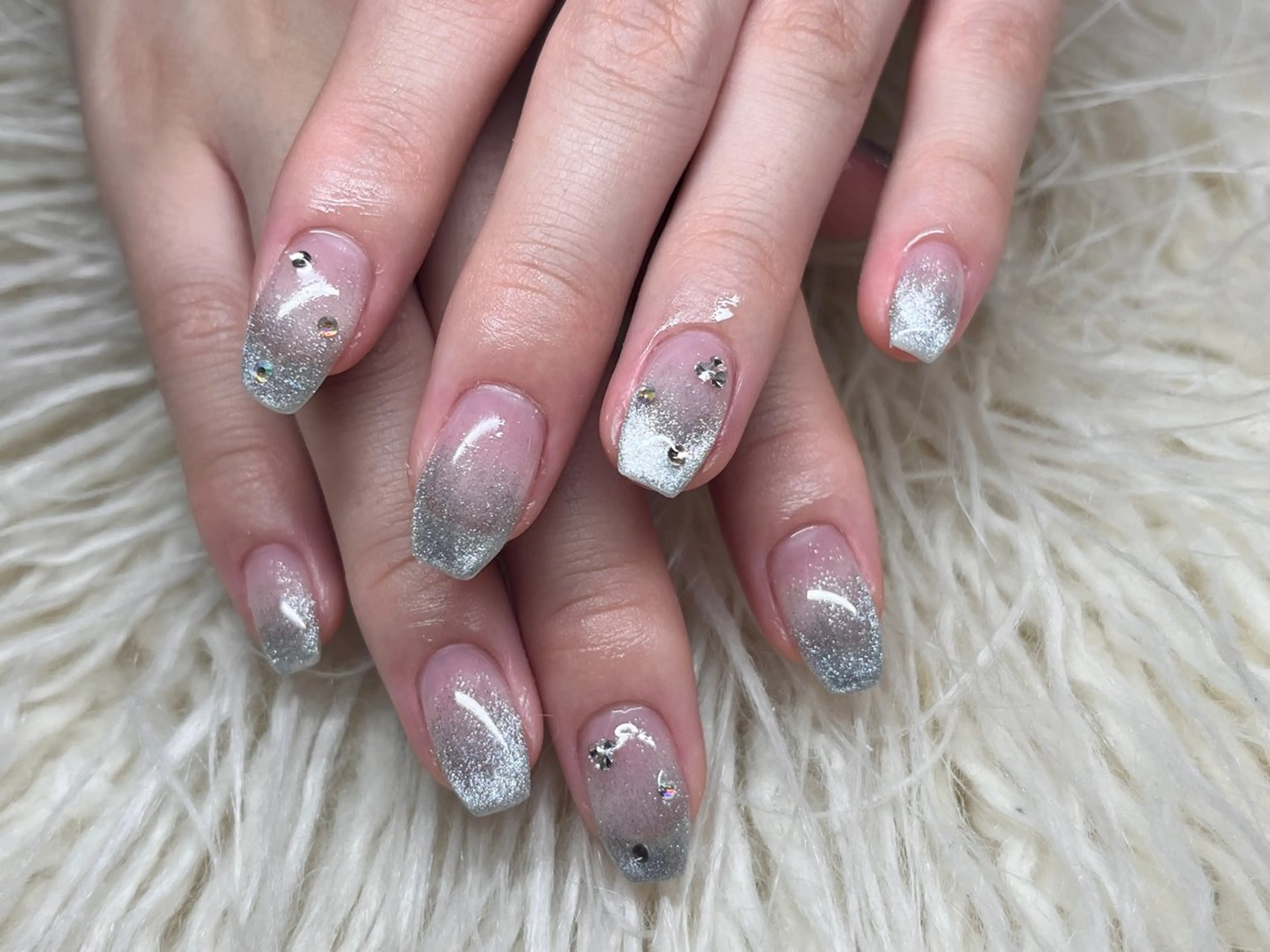 ネイル グラデーション マグネットネイル ハンドネイル Nail salon LuaRのネイルデザイン