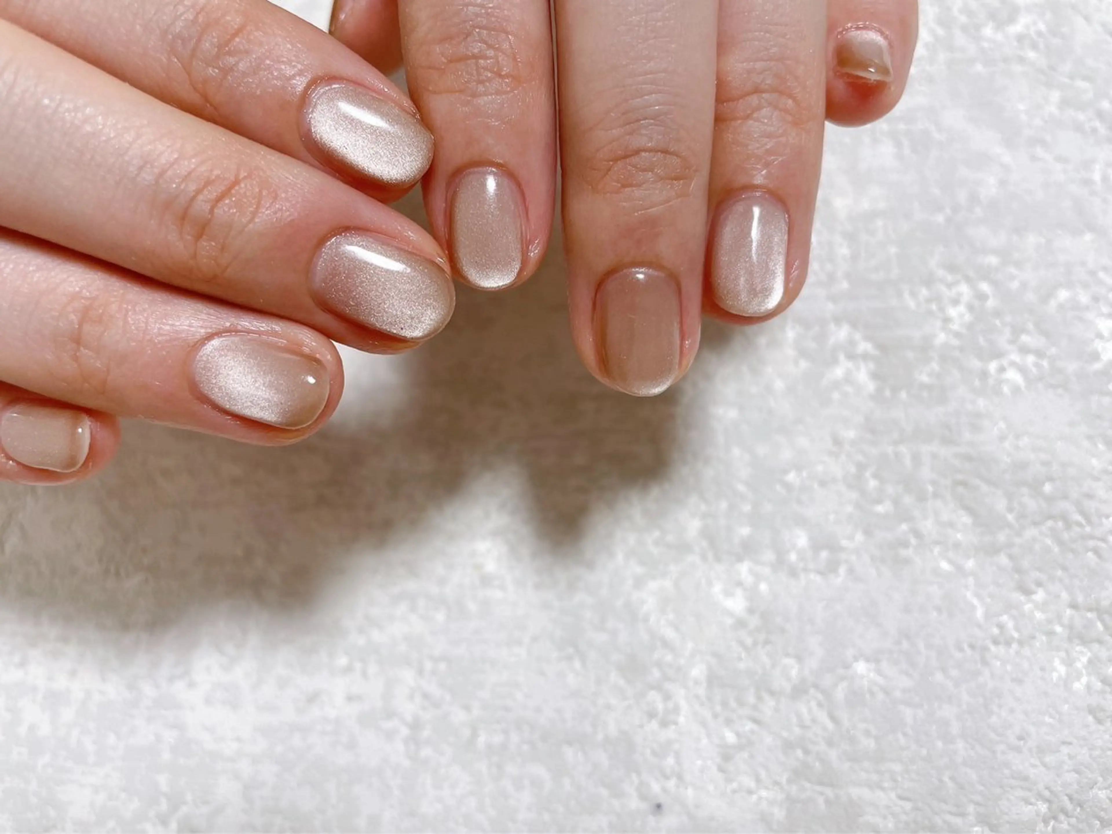 ネイル ジェルネイル キラキラネイル 韓国ネイル マグネットネイル メンズネイル kiki nail たまプラーザのネイルデザイン