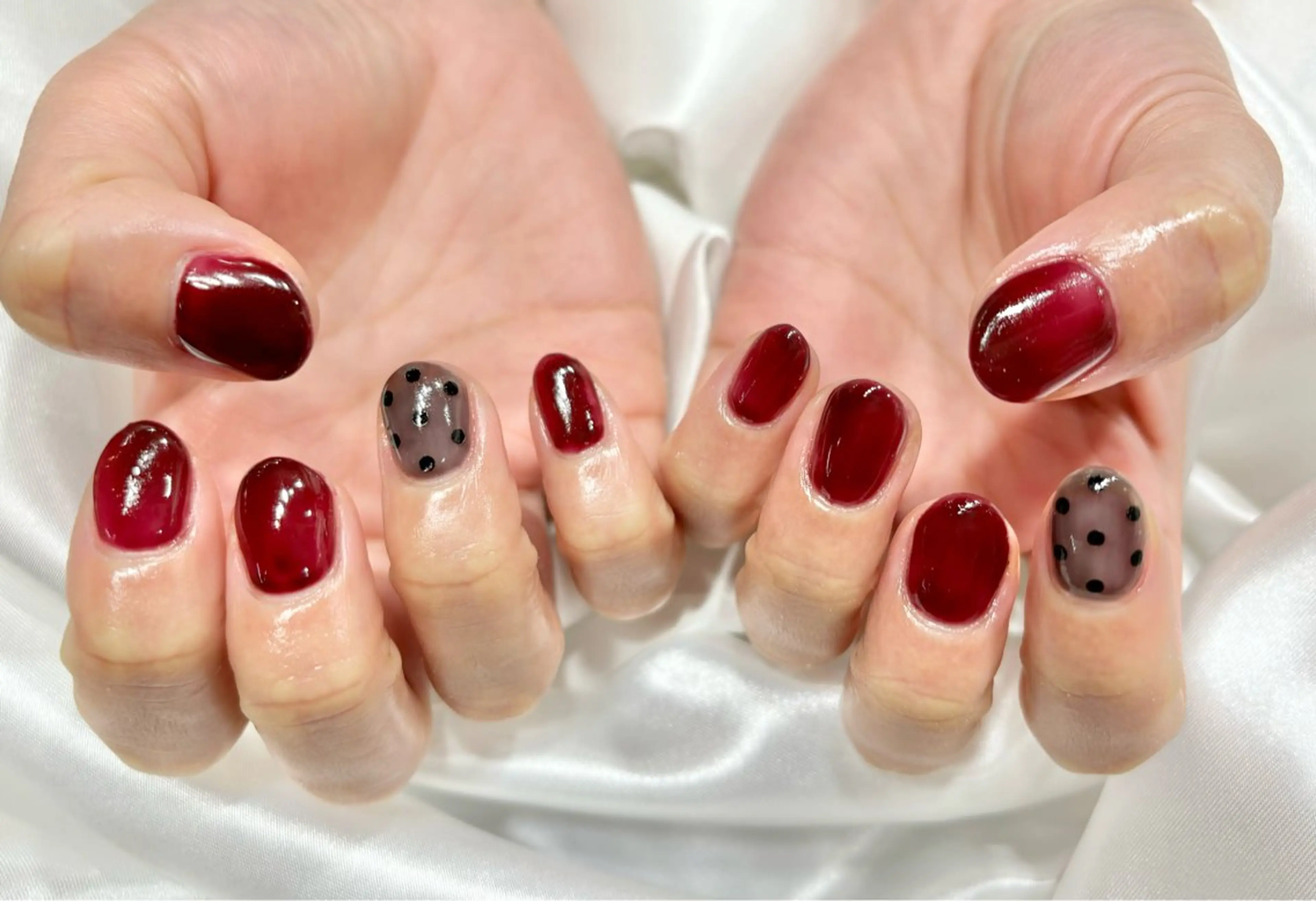 ネイル 持ち込み ハンドネイル nailsister まゆのネイルデザイン