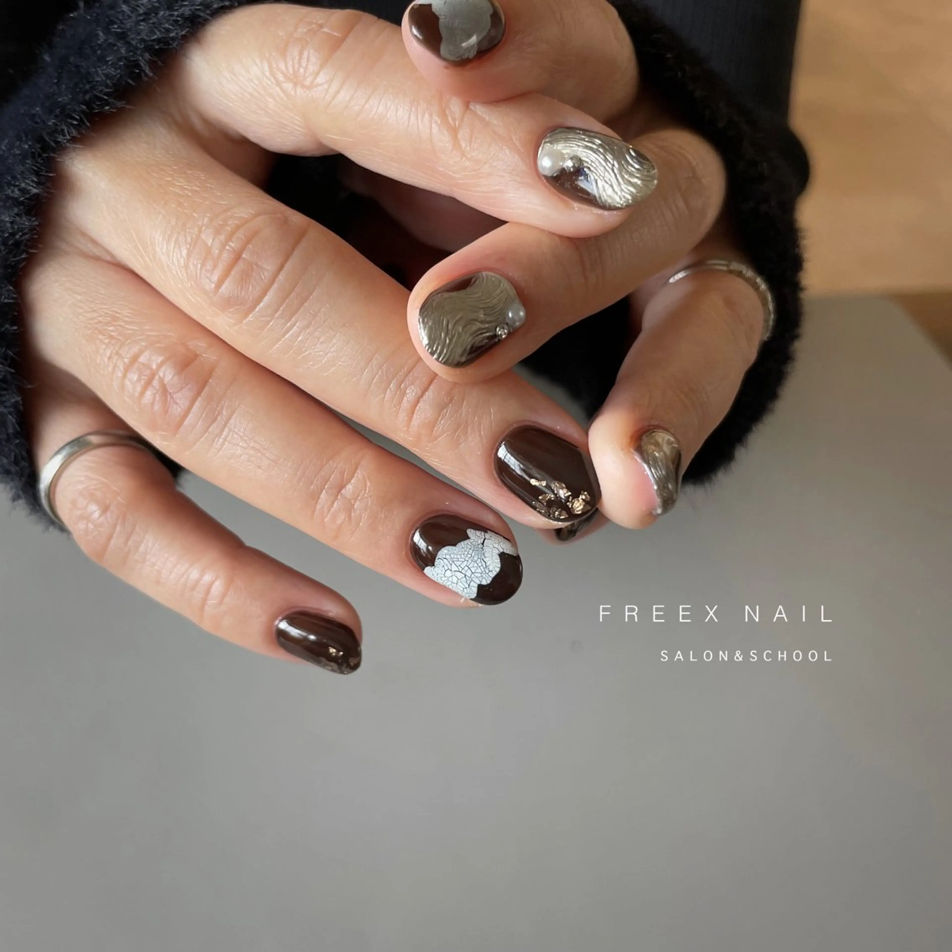 ネイル ニュアンスネイル ハンドネイル フットネイル freex nail /ニュアンス/個性派のネイルデザイン