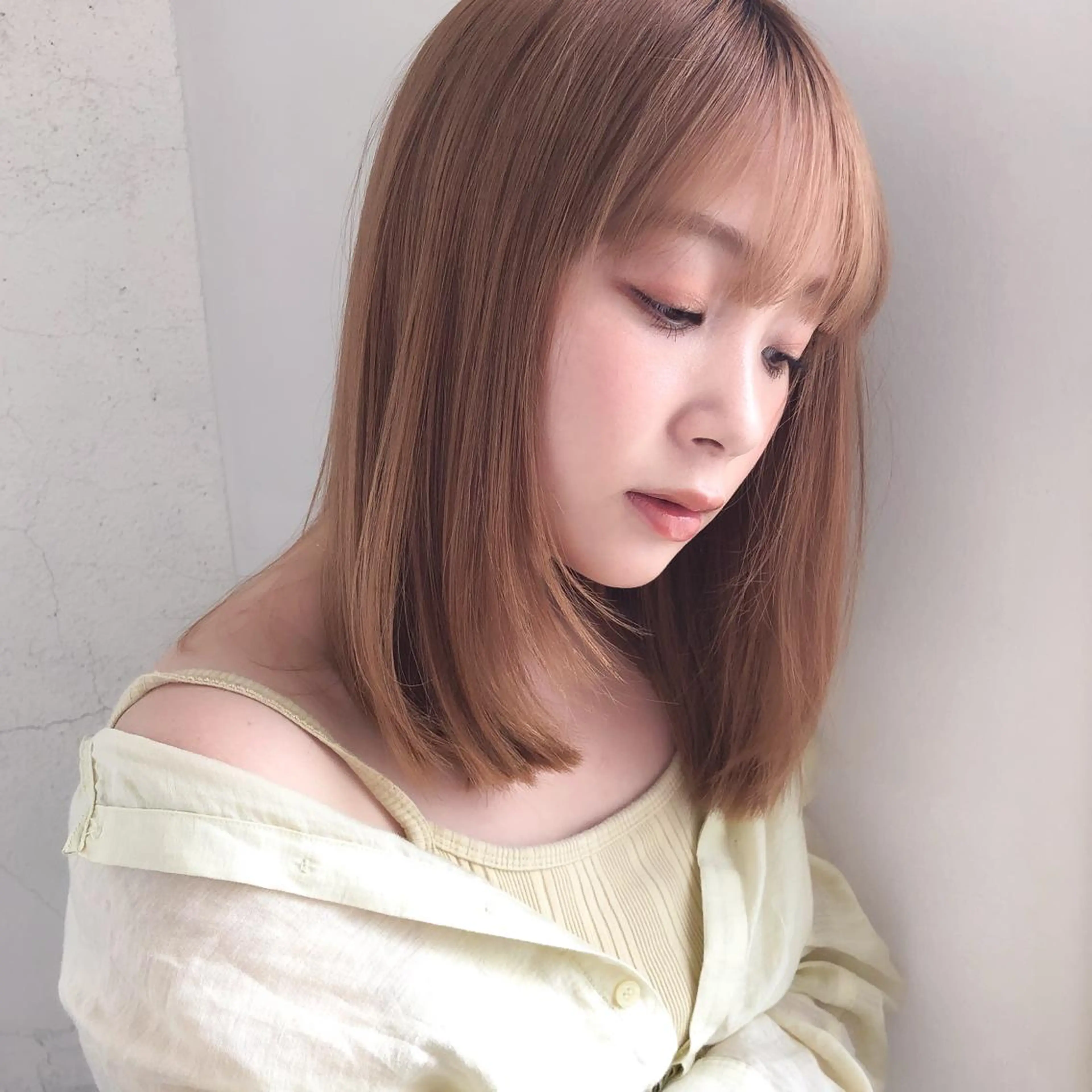 ロング カラー 韓国ヘア×髪質改善 /yoshikaのヘアスタイル