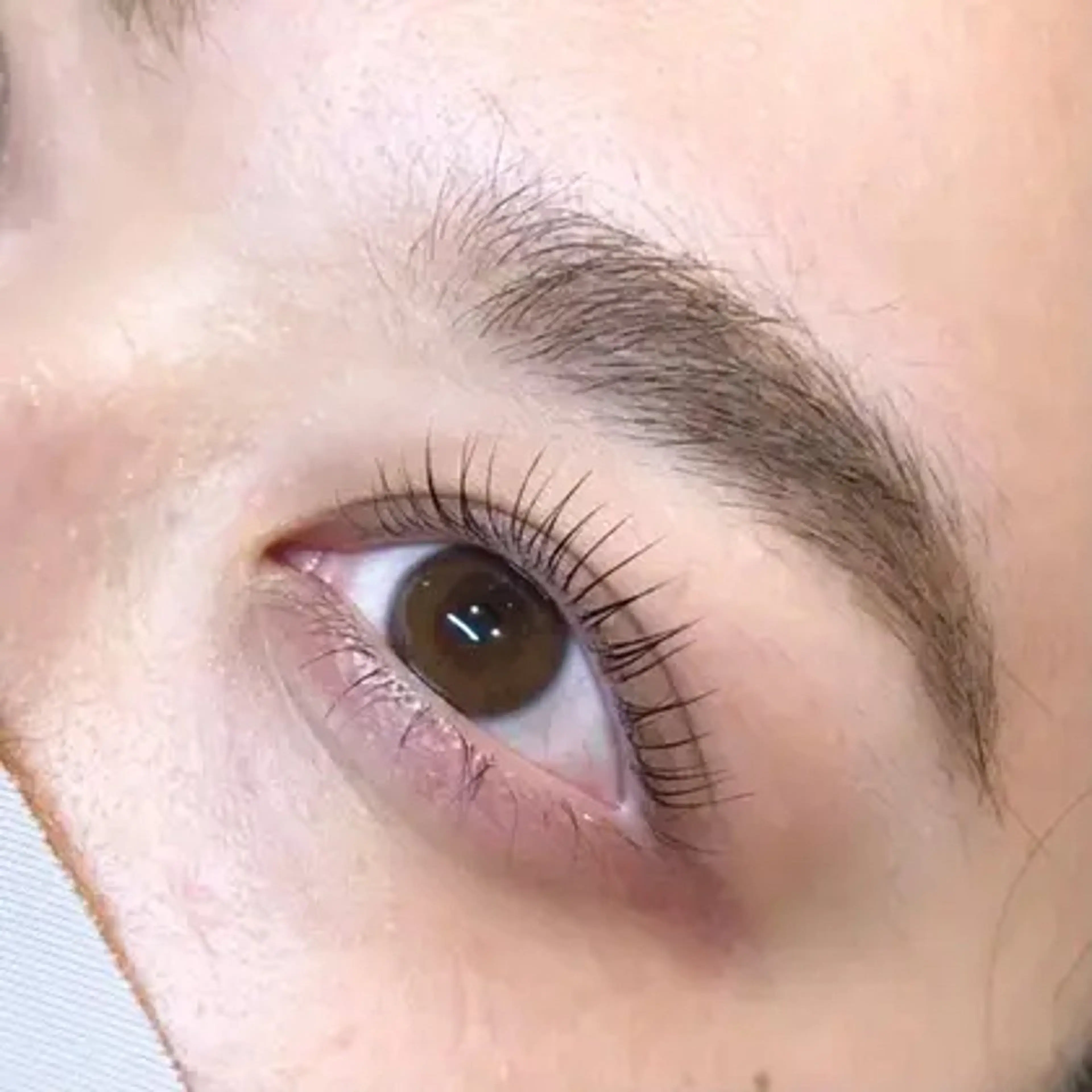 下まつげラッシュリフト☆レッスンモデル☆オフなしの写真