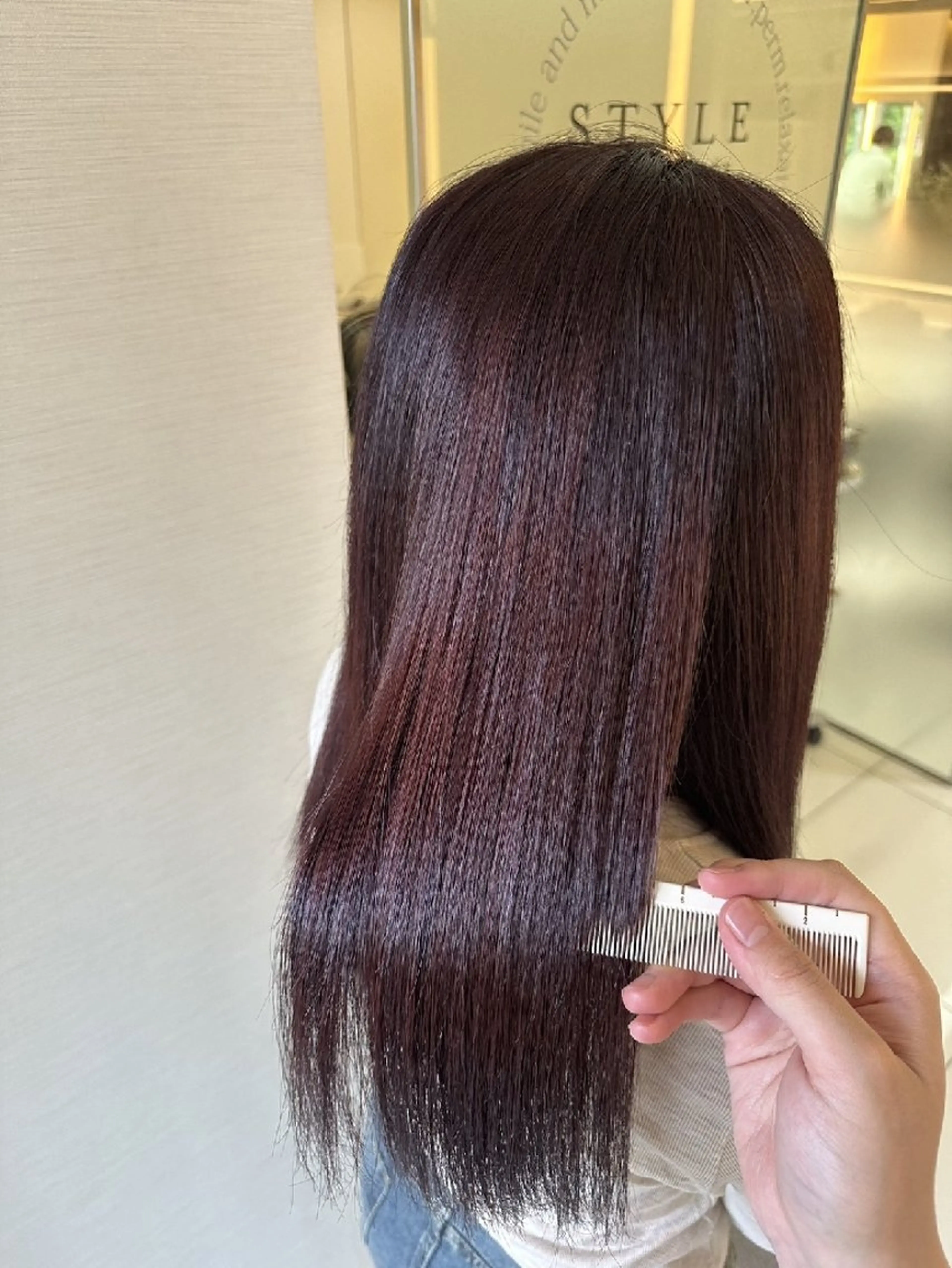 🧴髪質改善縮毛矯正＋プレミアムトリートメント💆🏻‍♀️✨の写真