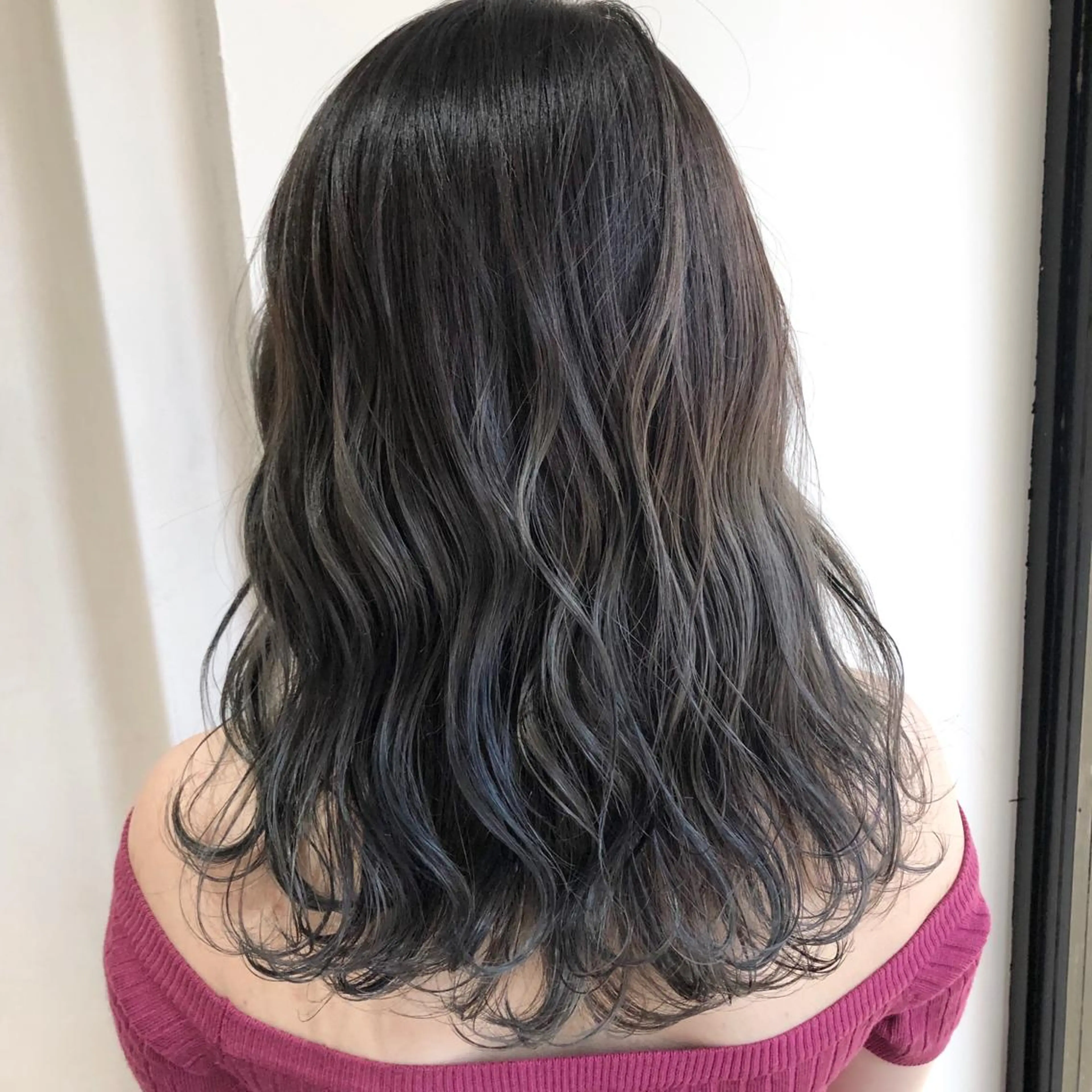 ロング カラー ブリーチ ケアブリーチ ダブルカラー ハイライトカラー イルミナカラー ✂︎透明感カラー特化 /日和優真✂︎のヘアスタイル