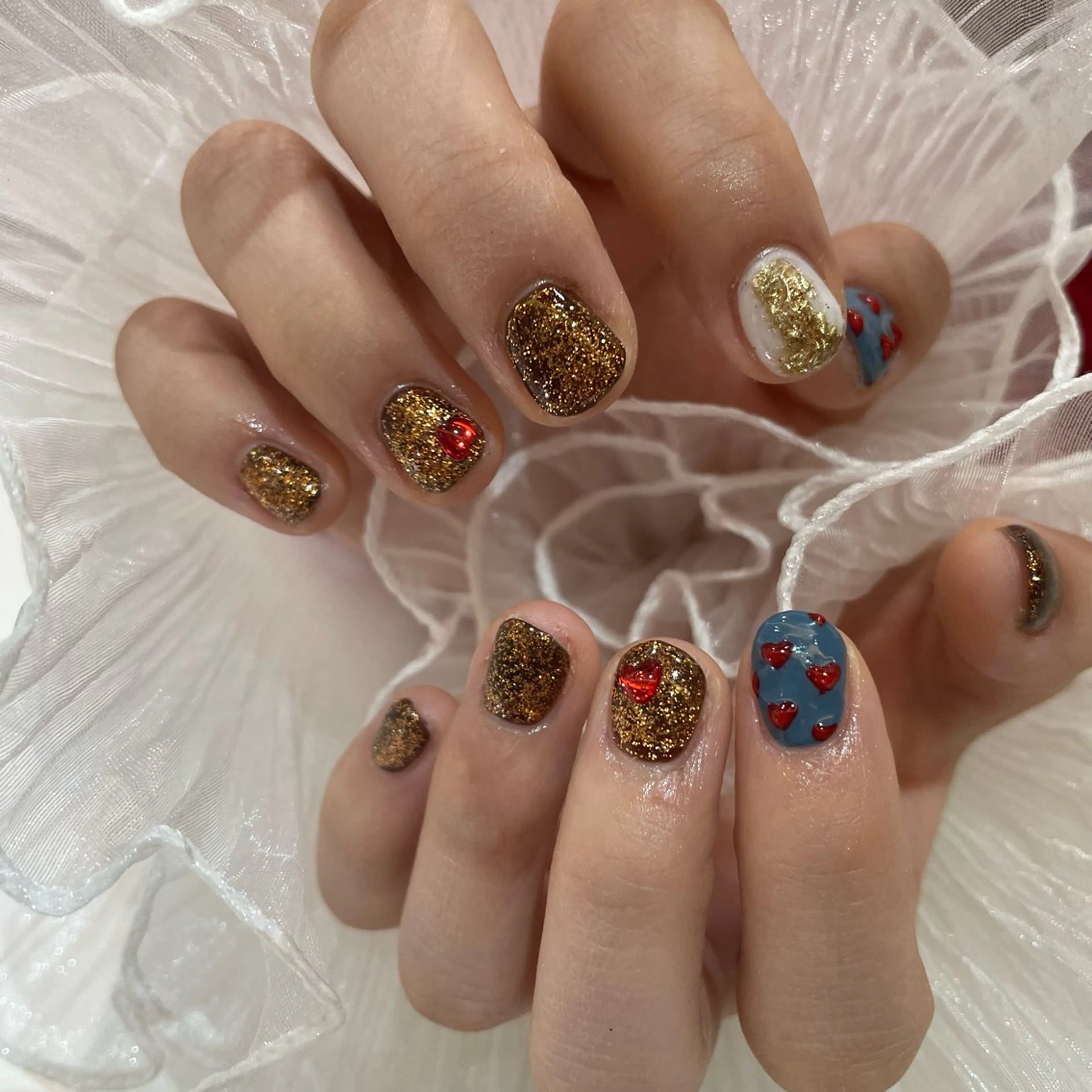 ネイル ‪るか/‪透明感 カラー/アレンジのヘアスタイル