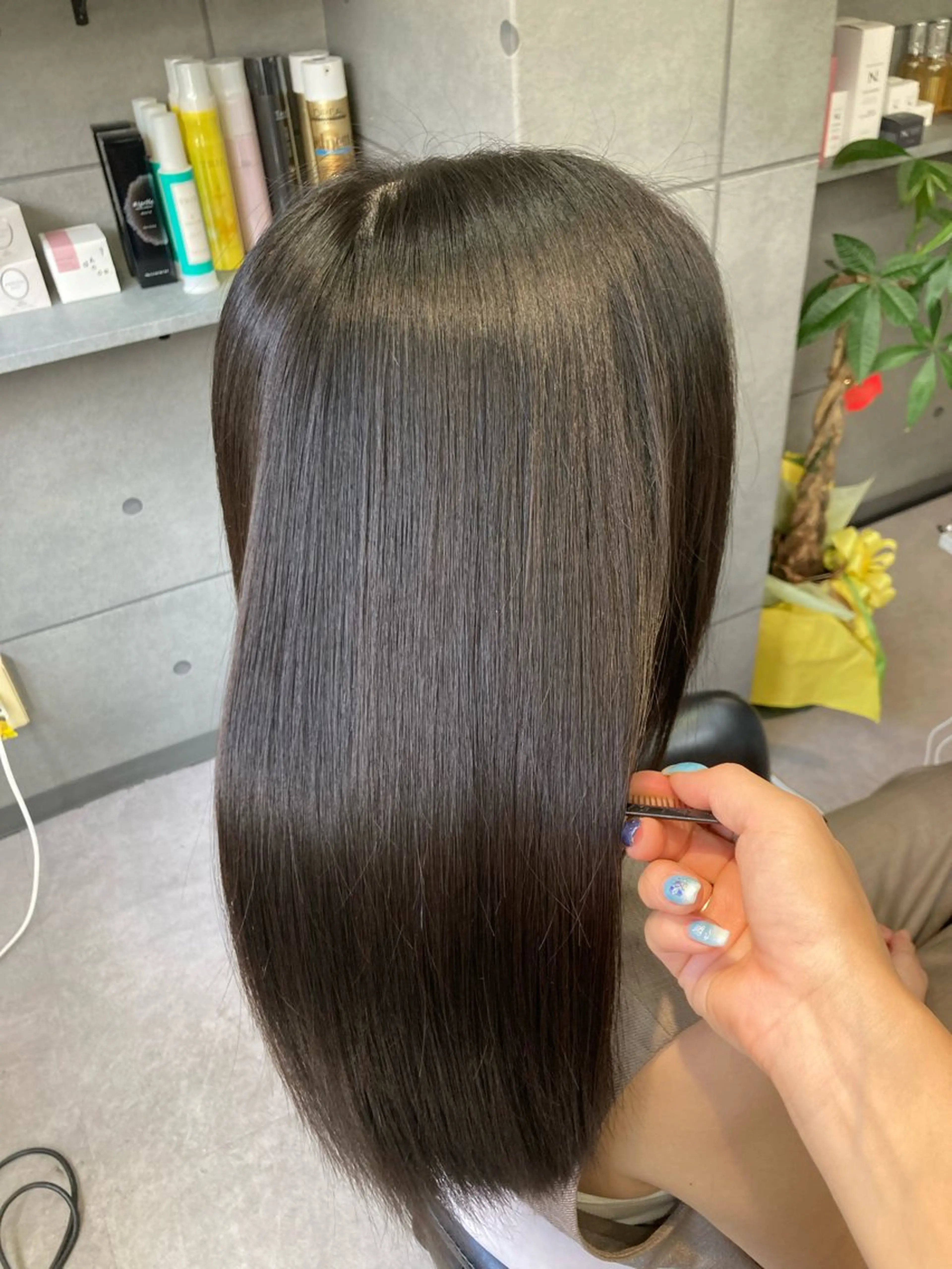 ロング トリートメント 髪質改善☺︎縮毛矯正 ふじい まりんのヘアスタイル