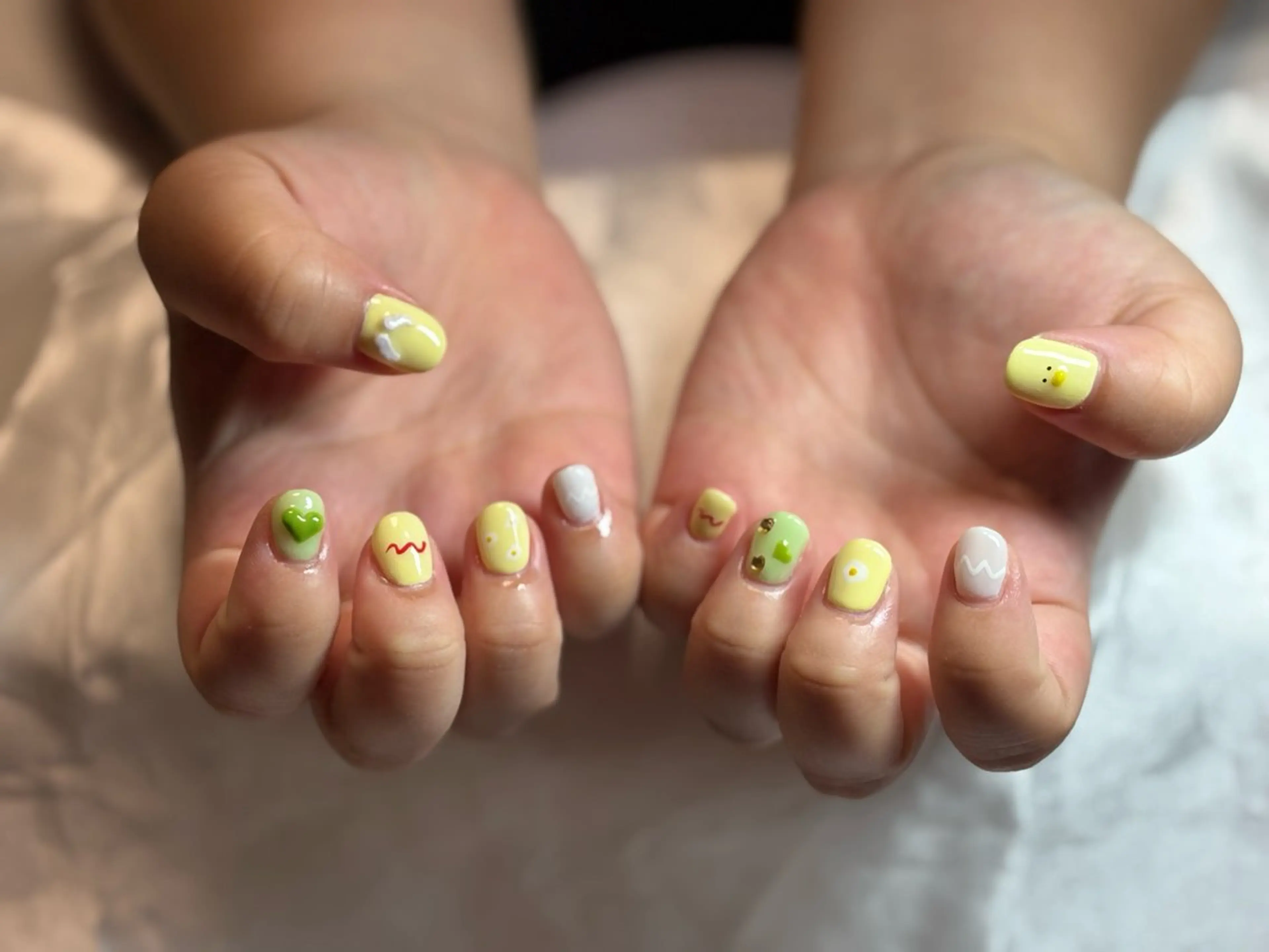 ネイル ハンドネイル cure upのネイルデザイン