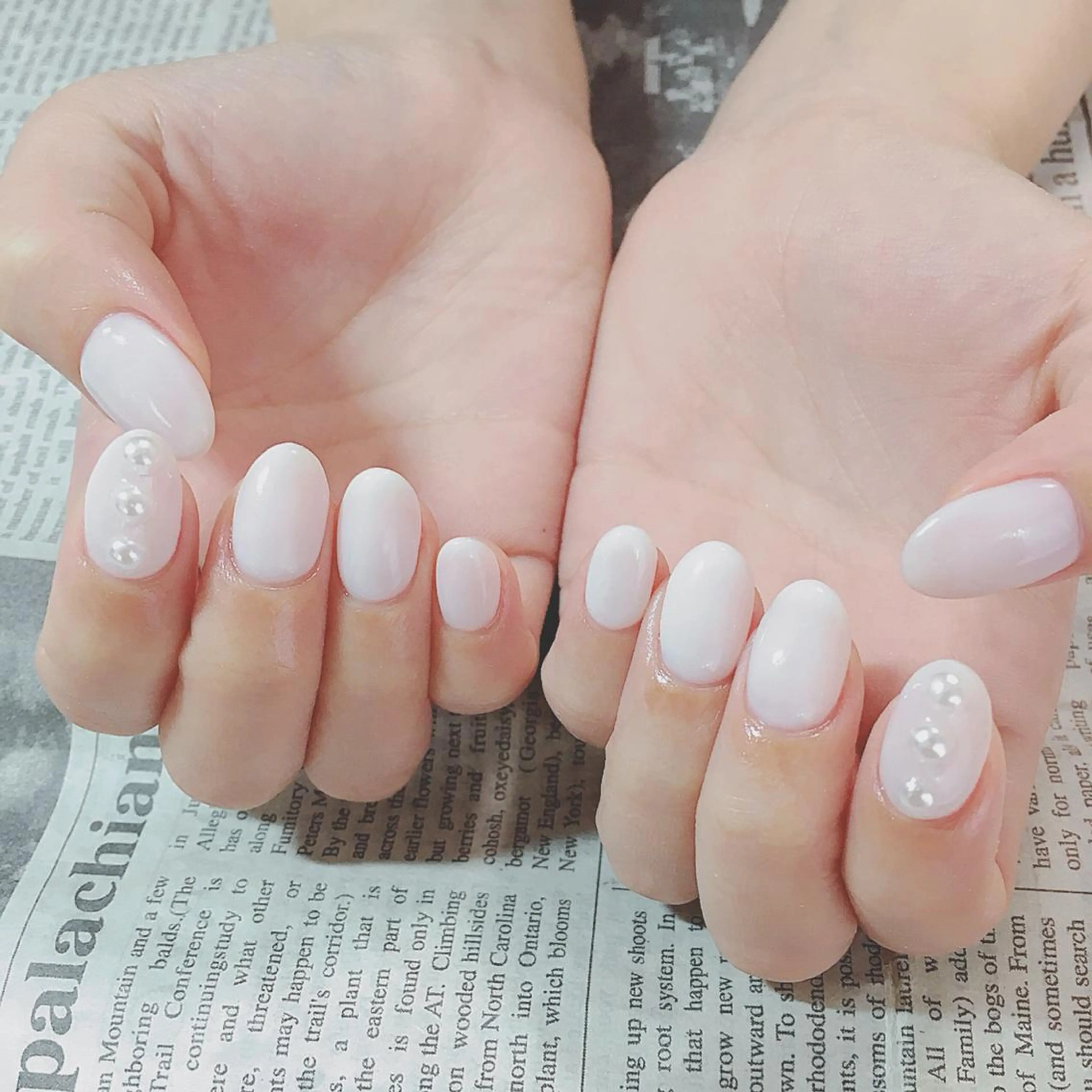 ネイル ハンドネイル ハンドケア 森山 舞のネイルデザイン