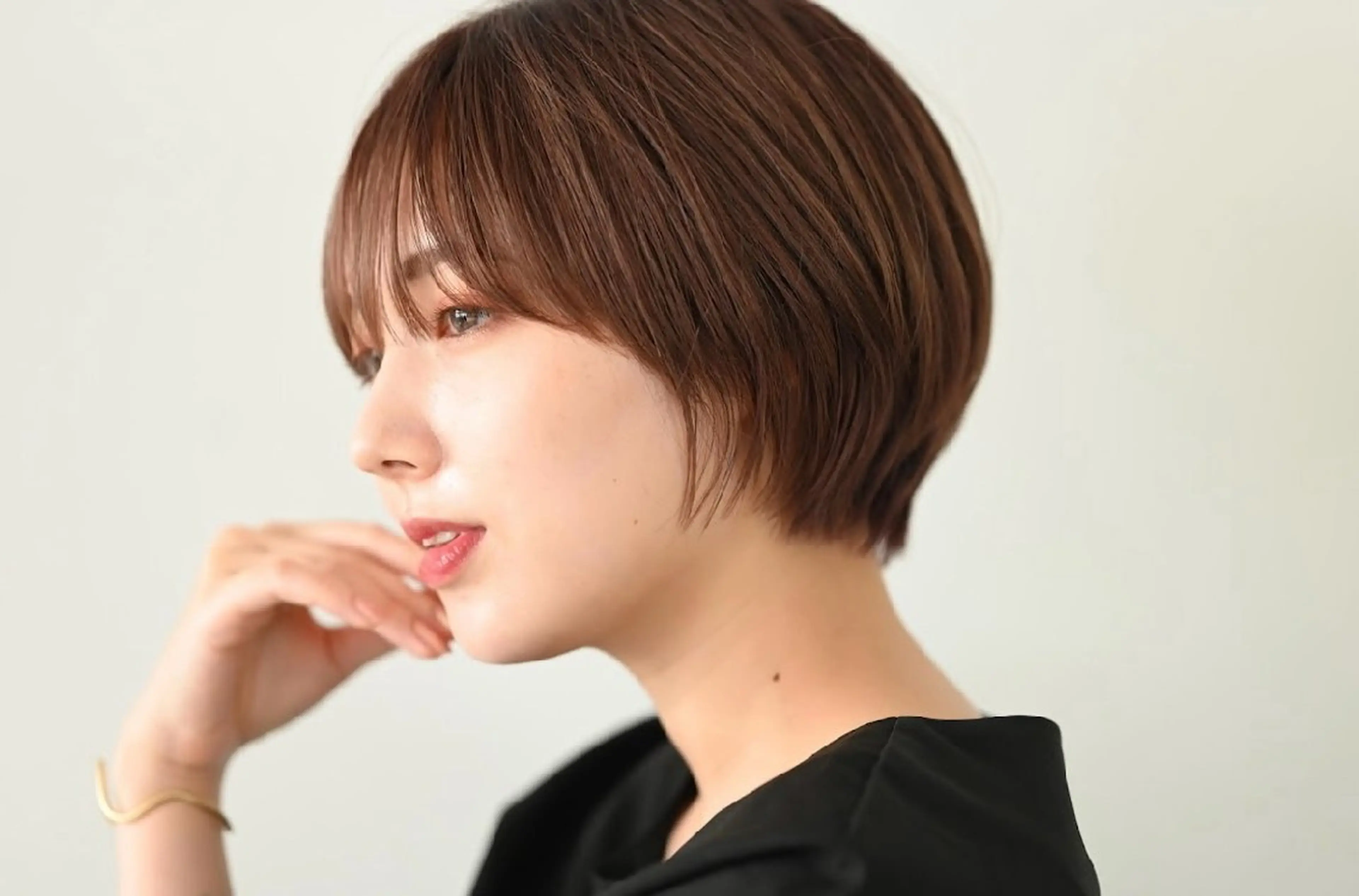 ショート カラー カット ヘアカラー ショート ボブ✂︎ 髙梨  遥のヘアスタイル