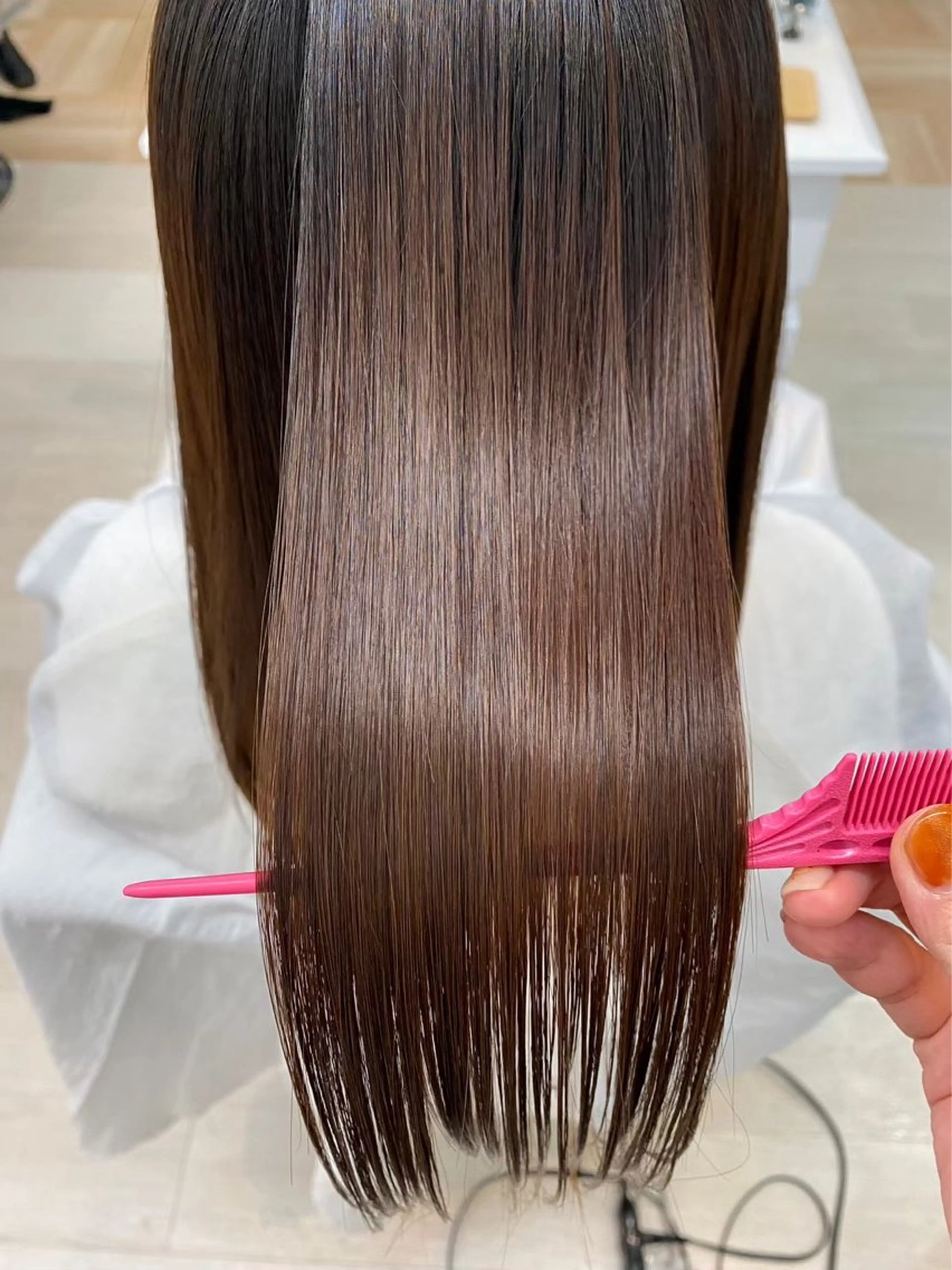 ロング ワタセ ヒメカのヘアスタイル