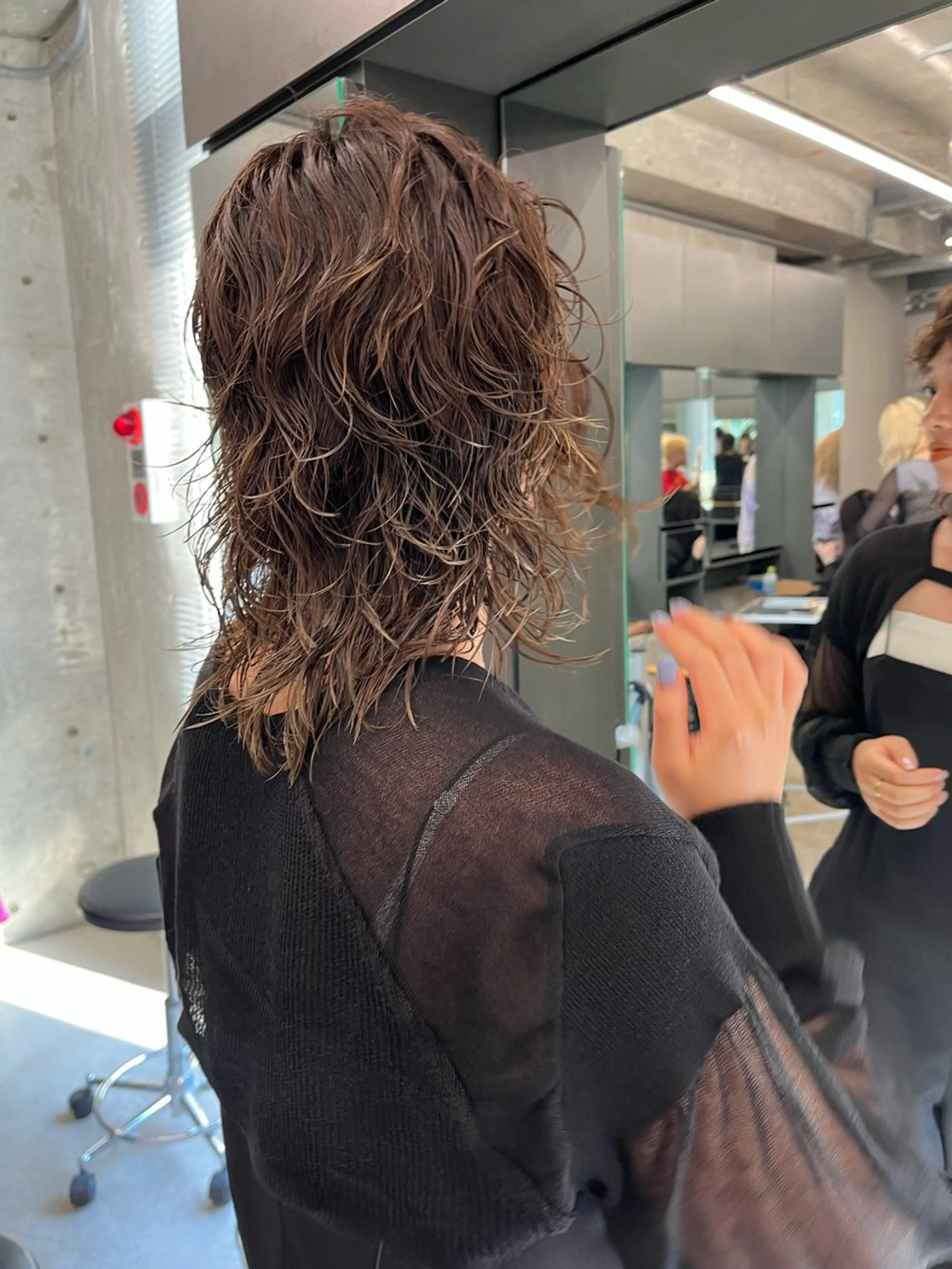 パーマ カット パーマ トリートメント 佐伯 和佳のヘアスタイル