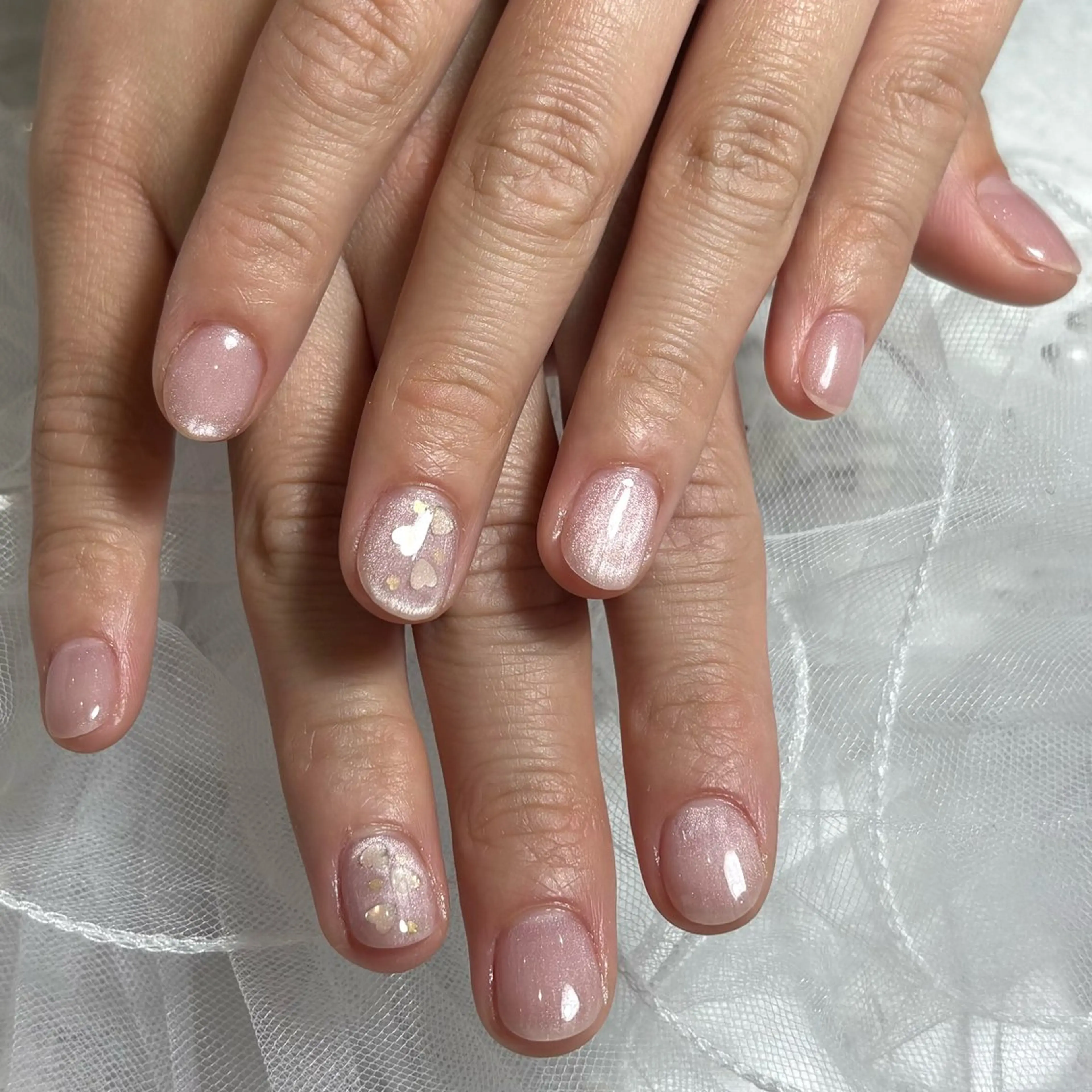 ネイル ハンドネイル WHITE NAIL 鳳店AYUMIのネイルデザイン