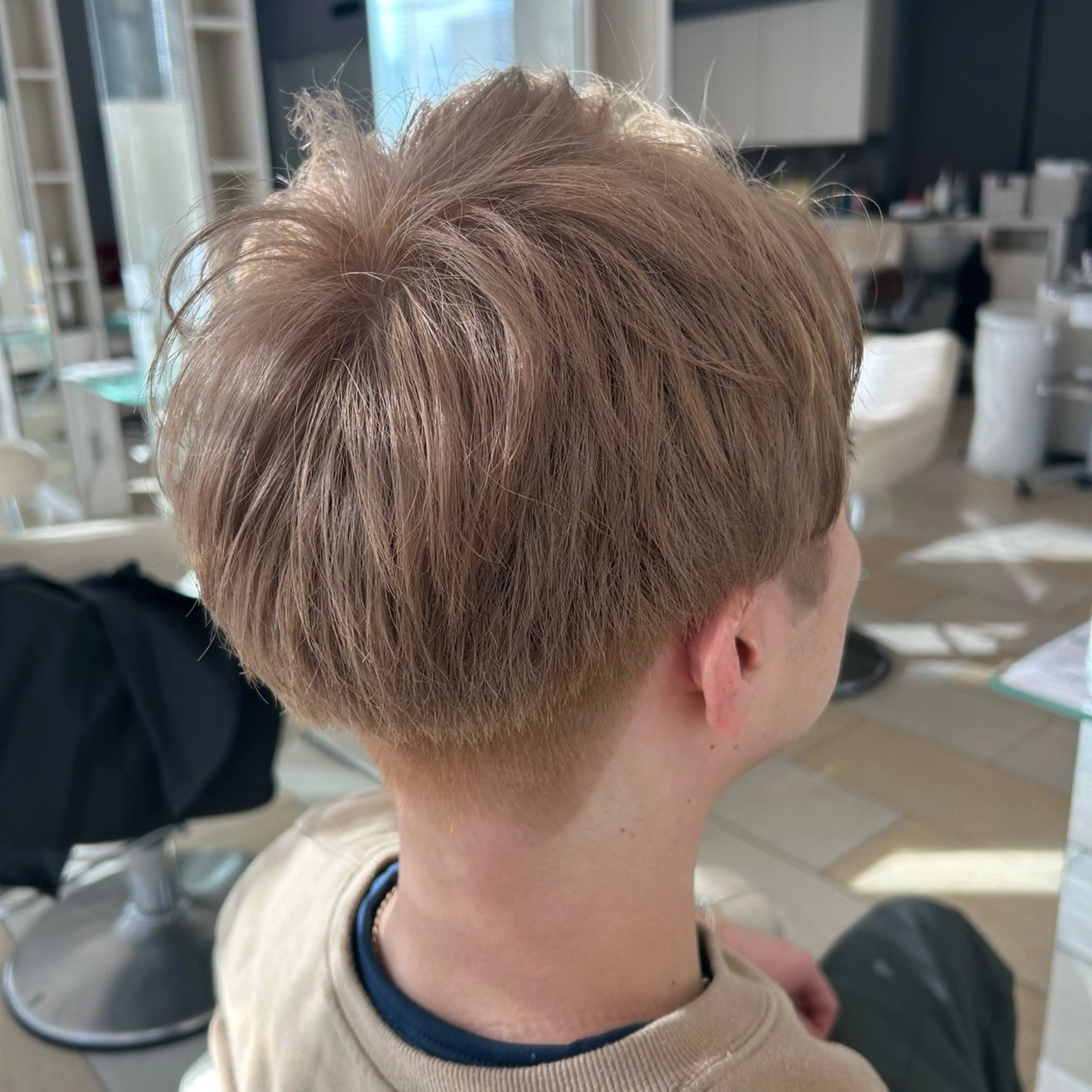 カラー メンズ 牧 ゆりか𓋈のヘアスタイル