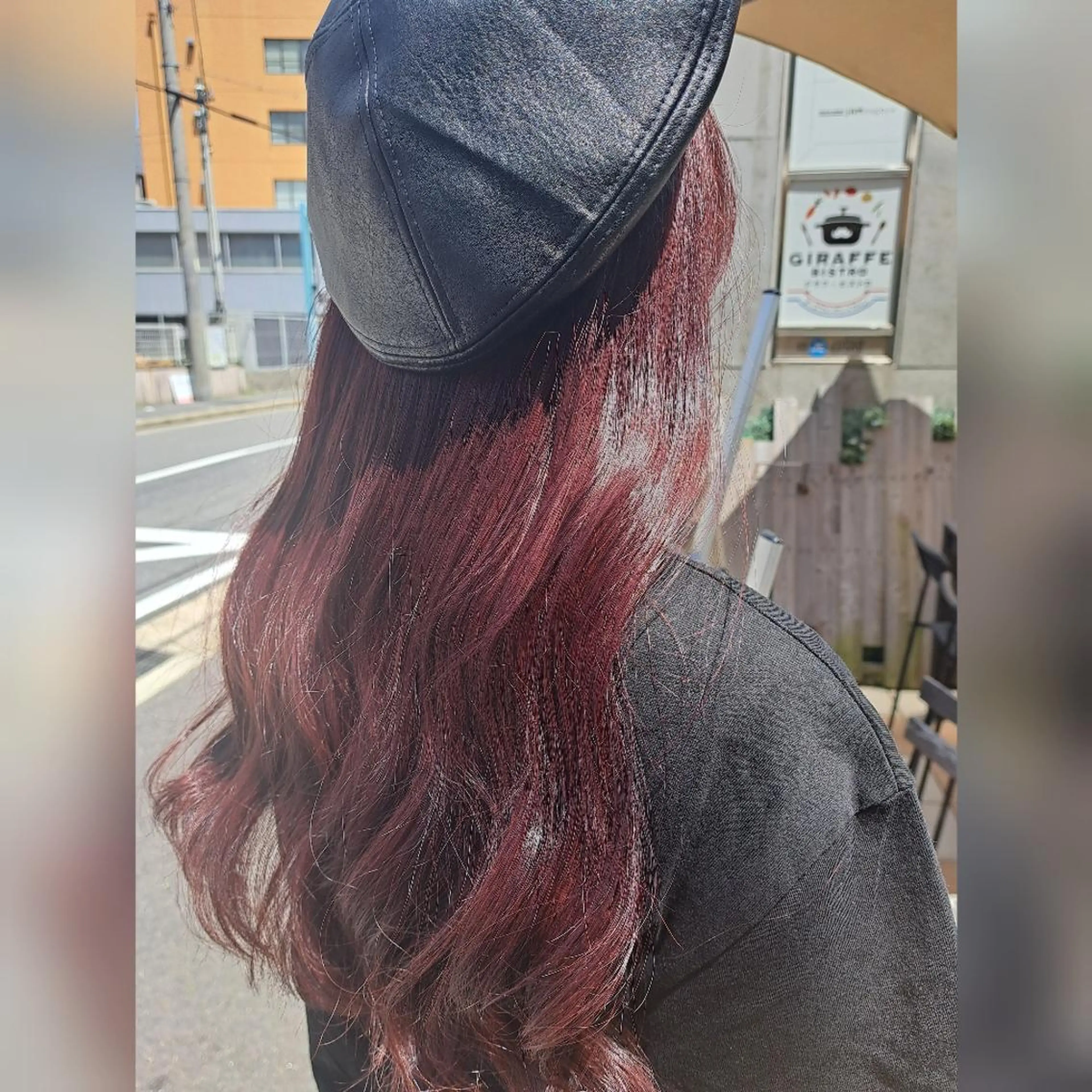 ロング カラー あかね☆ヘアアレンジ /ボブ/縮毛矯正のヘアスタイル