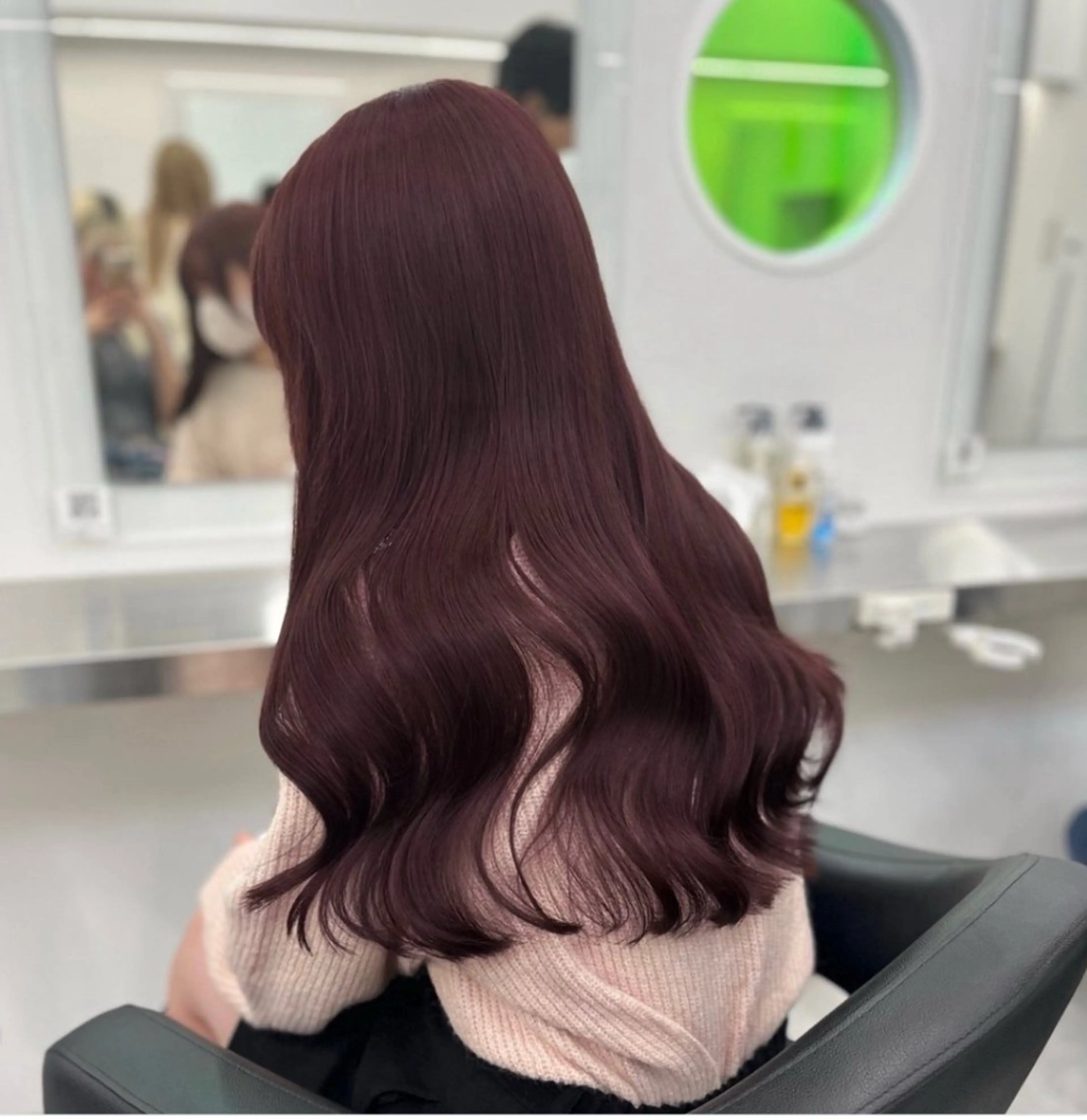 ロング カラー ヘアアレンジ ヘアカラー ヘッドスパ ヘアセット 🫧‪🎀うる艶暖色 🏹Nanako🎀のヘアスタイル