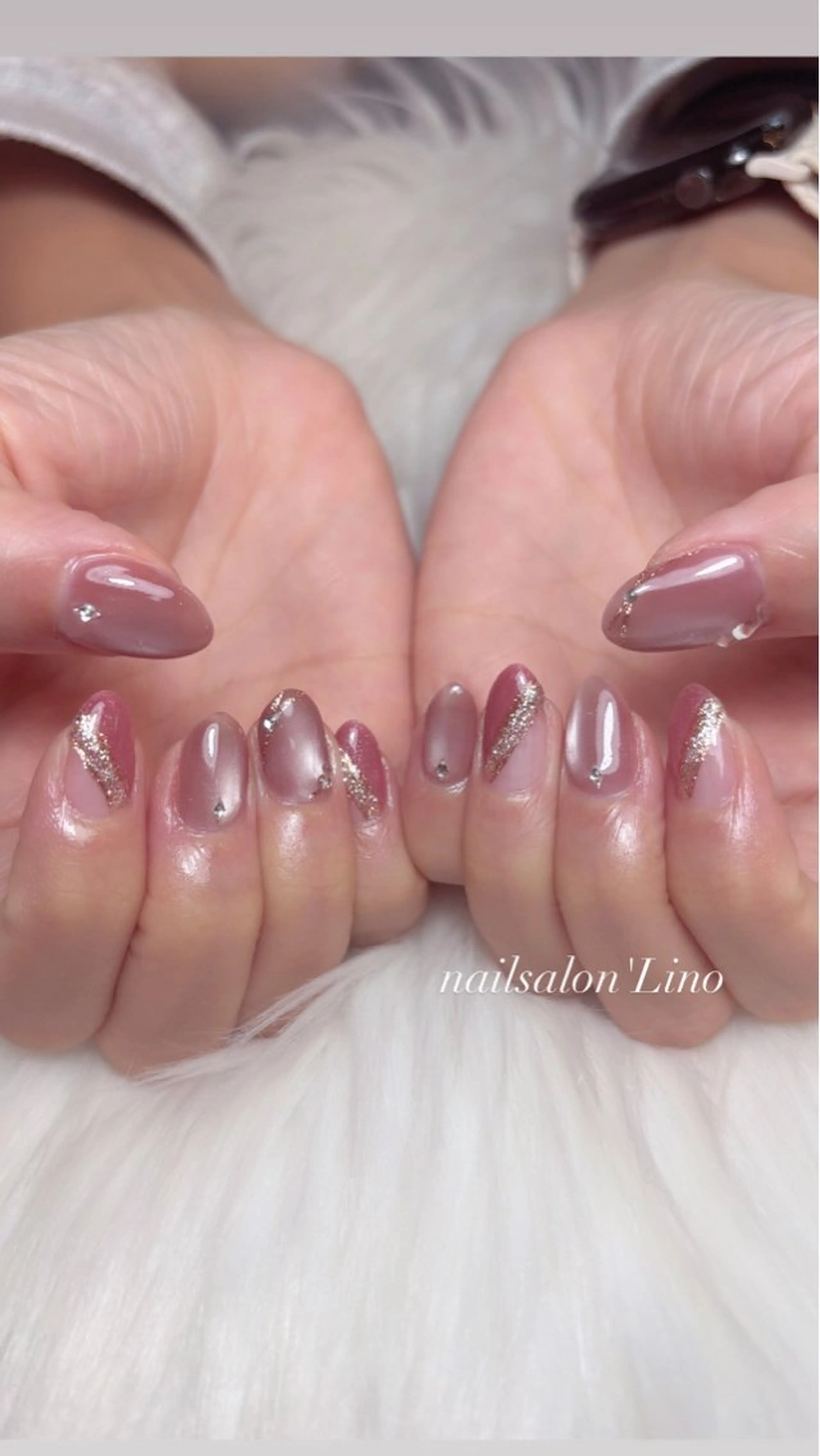 ネイル ハンドネイル Lino𓂃⟡.· Chizuruのネイルデザイン