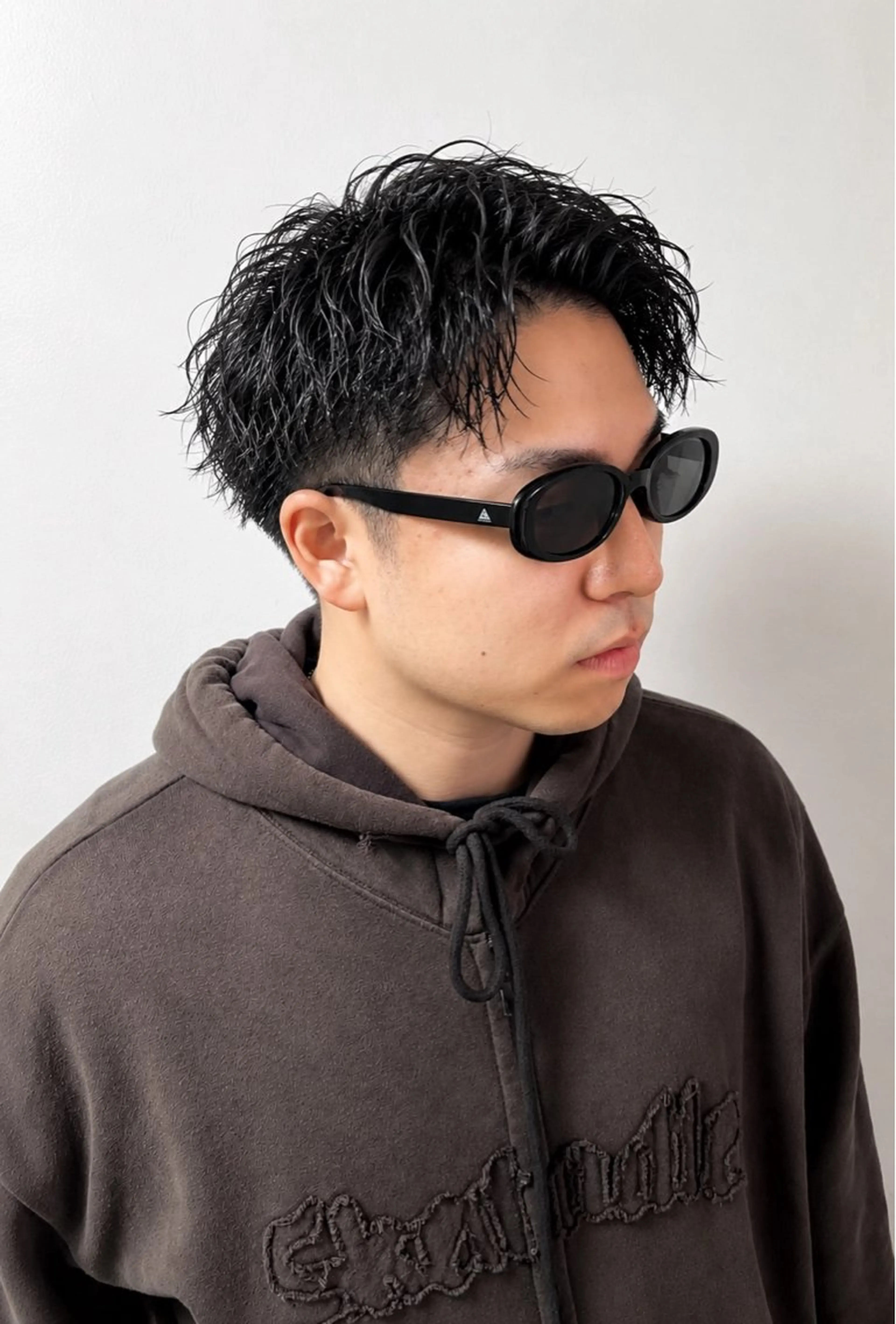 ショート パーマ メンズ メンズパーマ ショートヘア カット パーマ 🌞塙　湧貴🌞 スパイキーショートのヘアスタイル