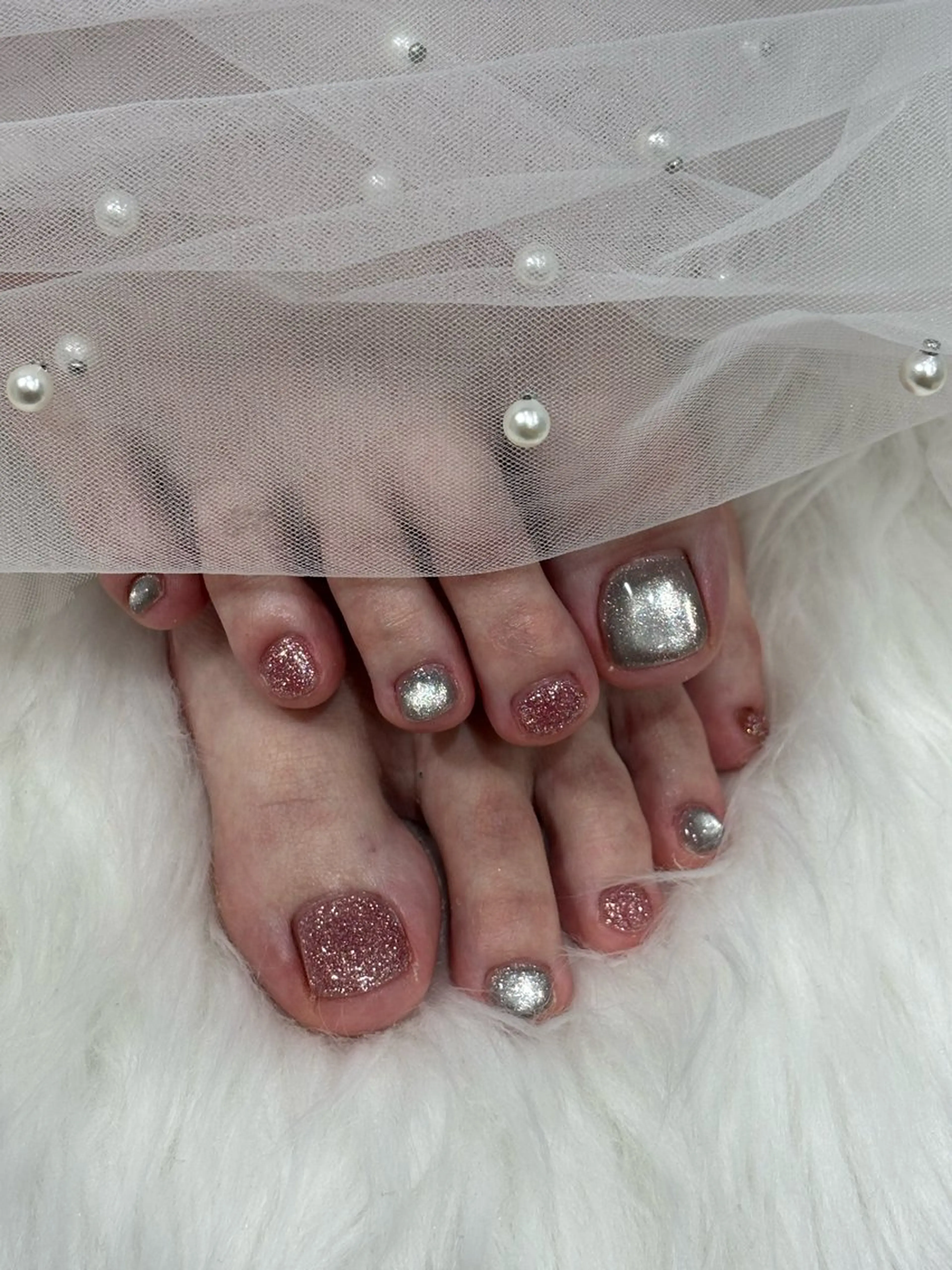 ネイル フラッシュネイル マグネットネイル Mermaid nail/Erikaのネイルデザイン