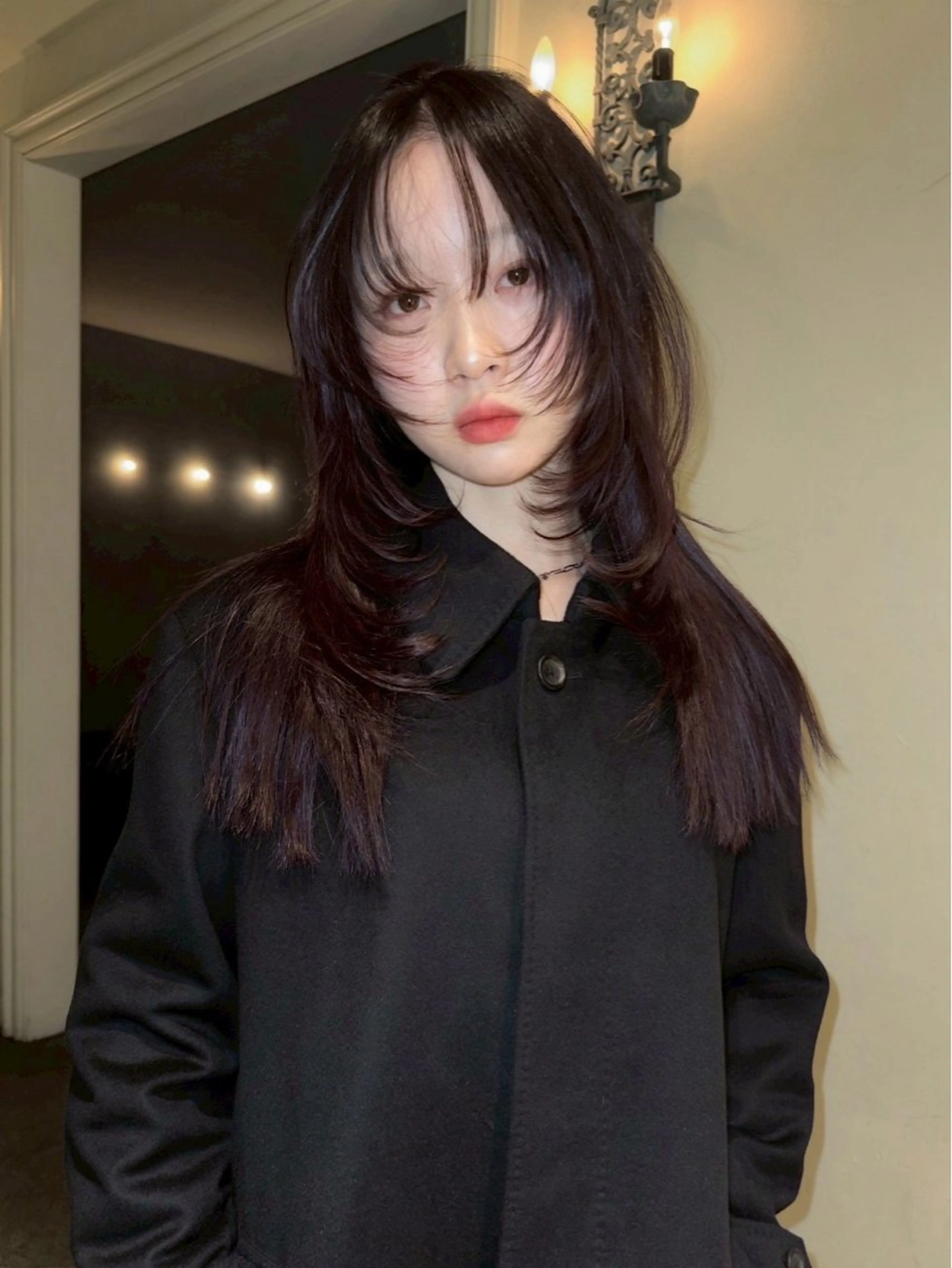 レイヤーカット・ボブカットの写真