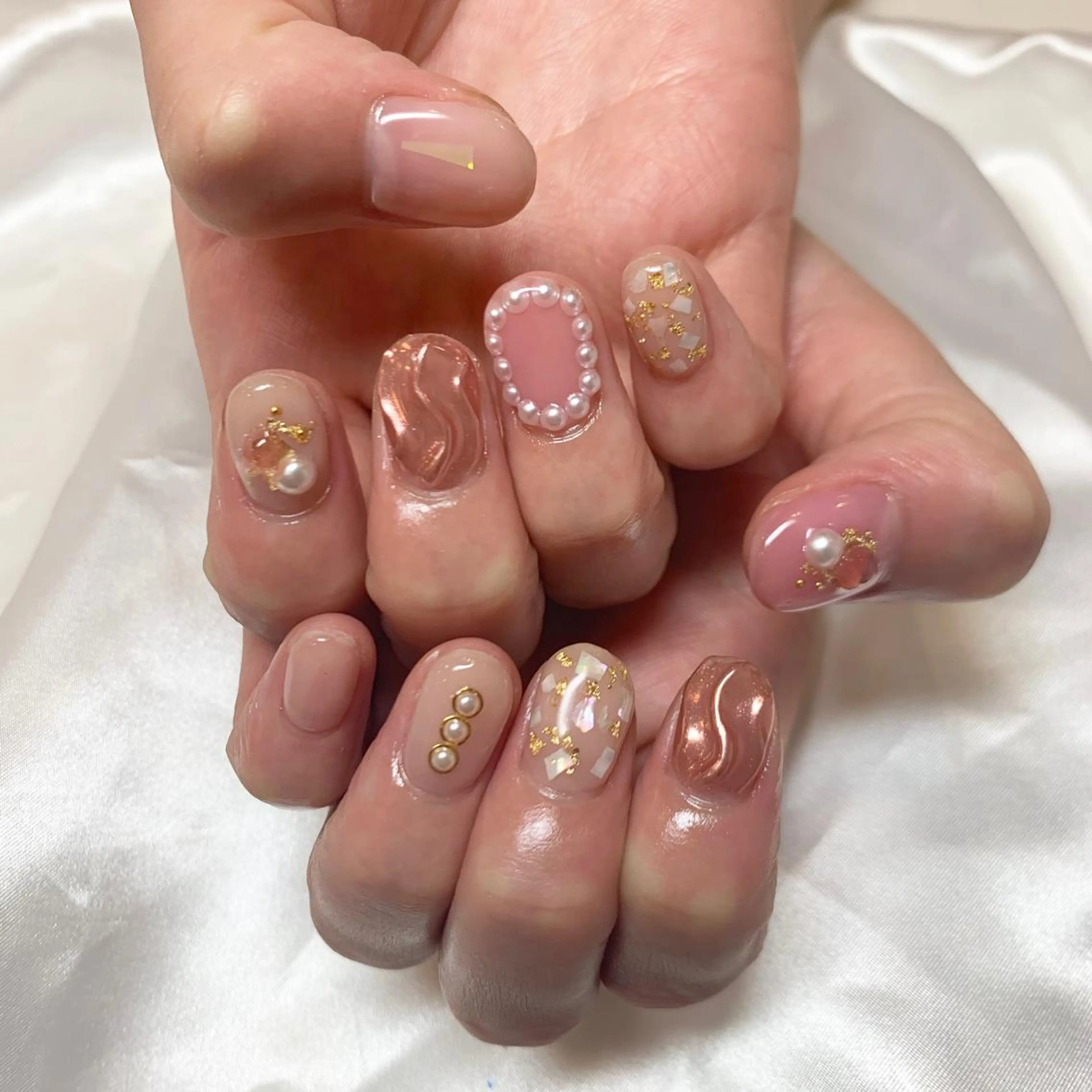 ネイル 持ち込み ハンドネイル Nailist〻 mihoのネイルデザイン