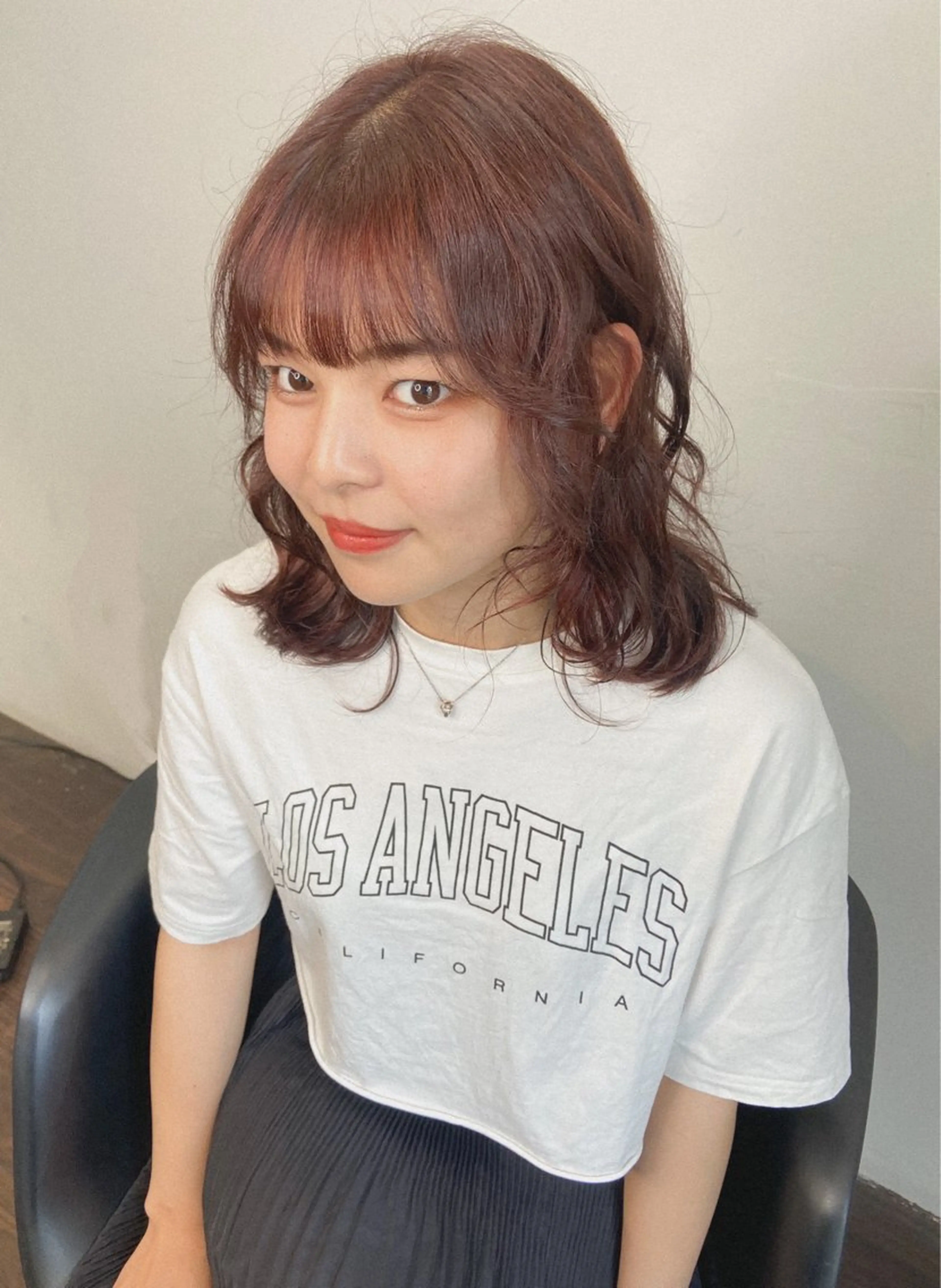 ミディアム カラー パーマ ヘアアレンジ 🌼似合わせのプロ 心斎橋/rena🌼のマツエク・マツパデザイン