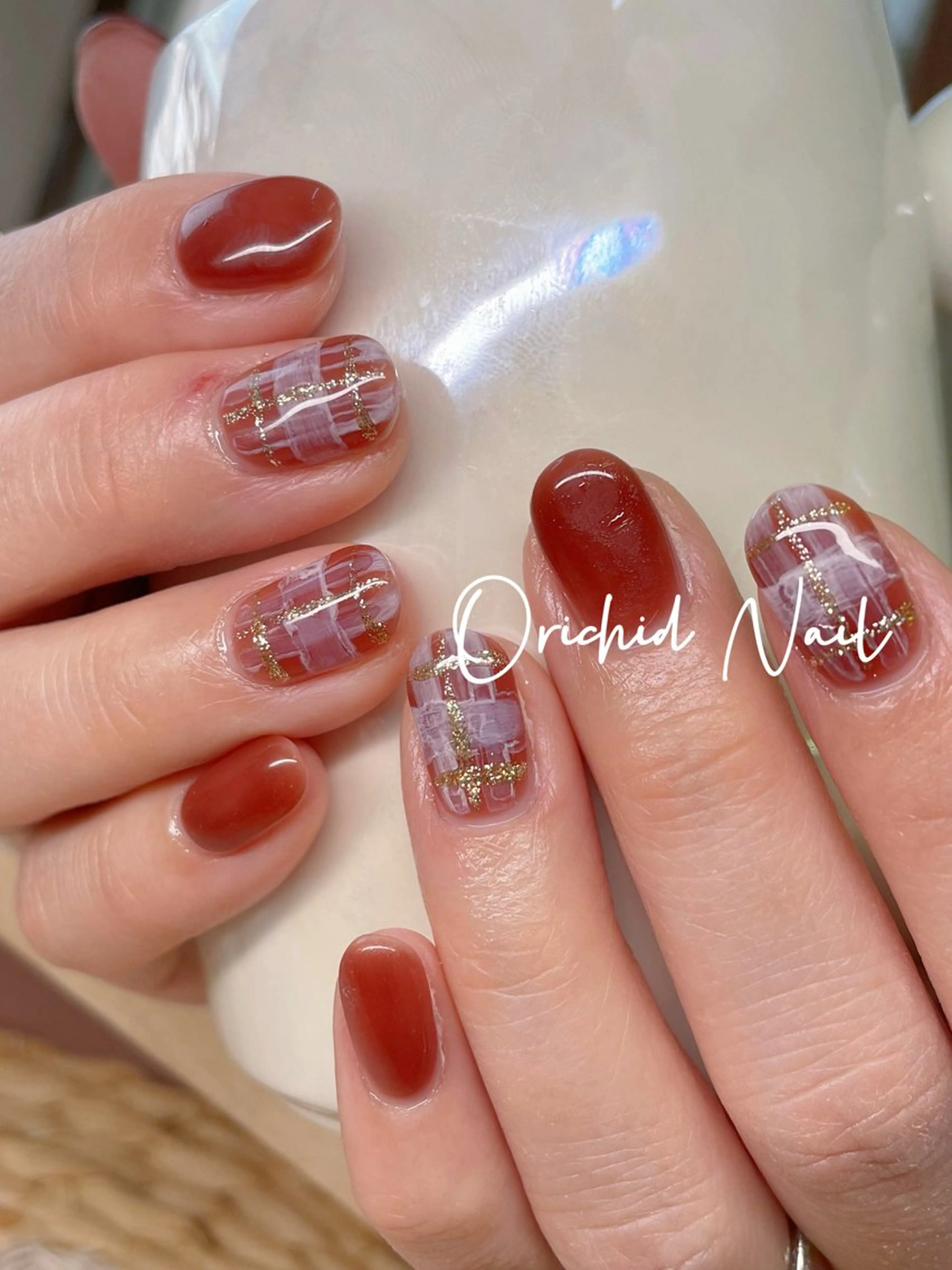 ネイル ハンドネイル Orchid Nailのネイルデザイン