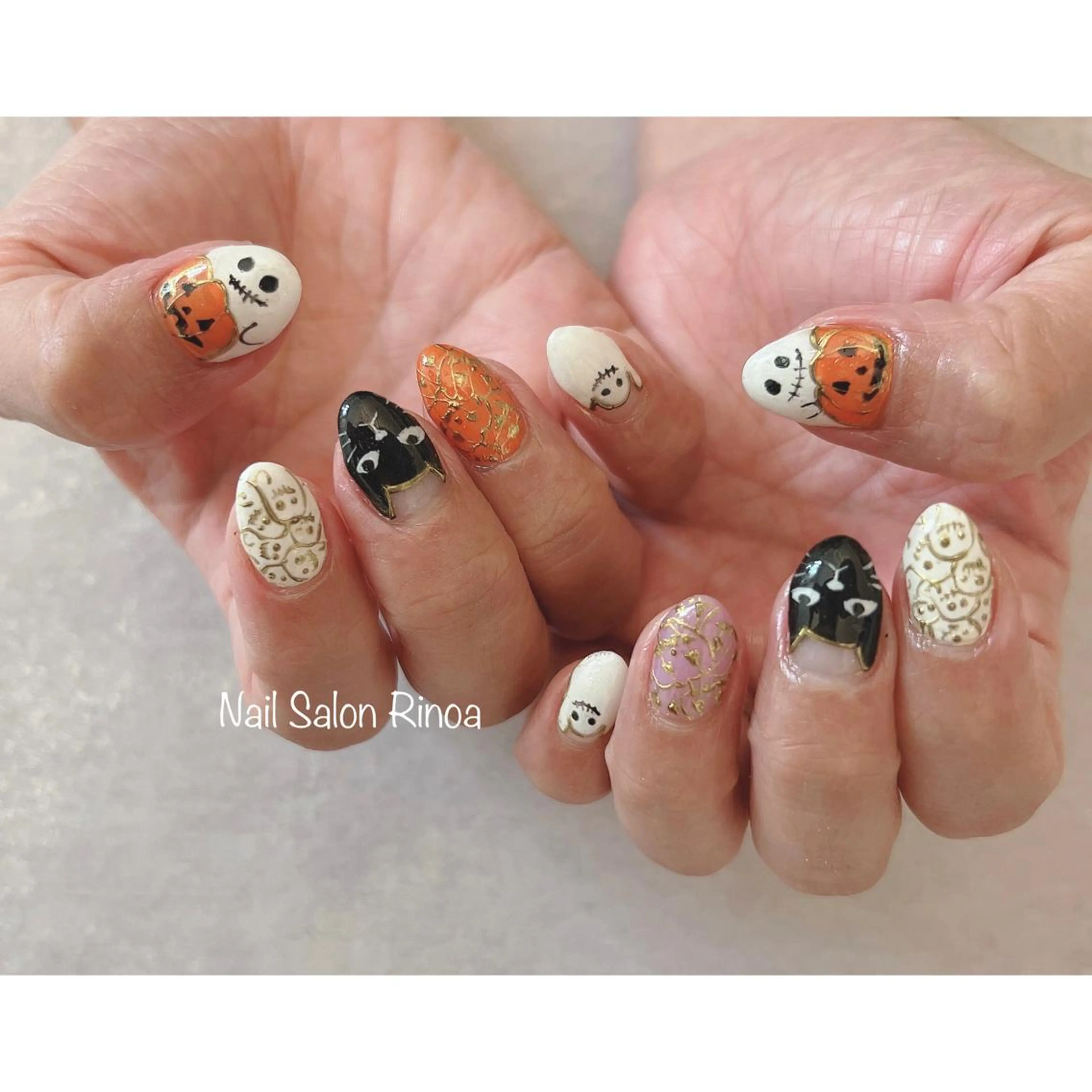 ネイル Nail Salon Rinoaのネイルデザイン