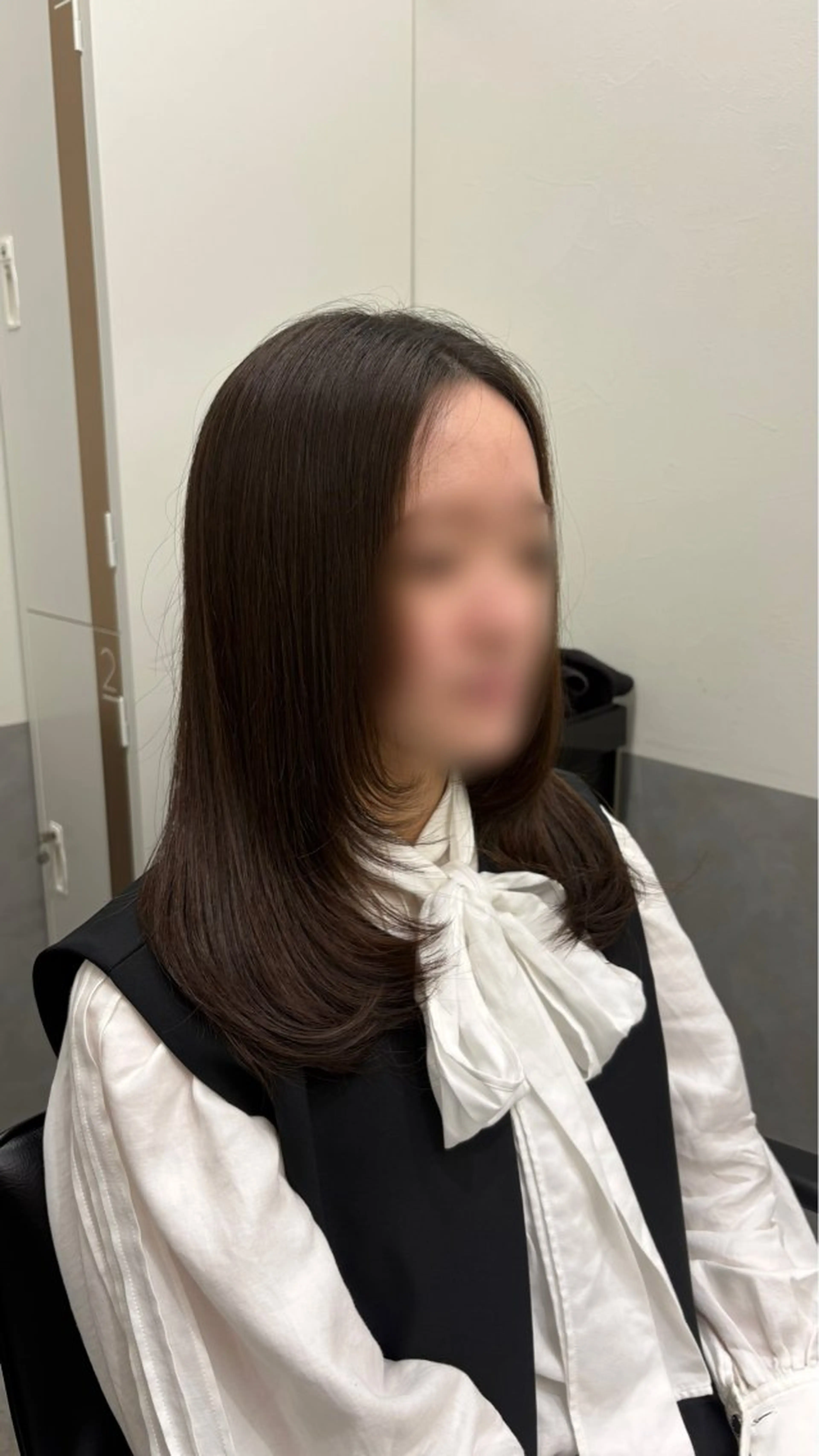 『ロング限定』　　　　　　　　　　　　　　　　　　　　　　　　 レイヤーカット＋トリートメント【ショートスパ付き🫧*】の写真
