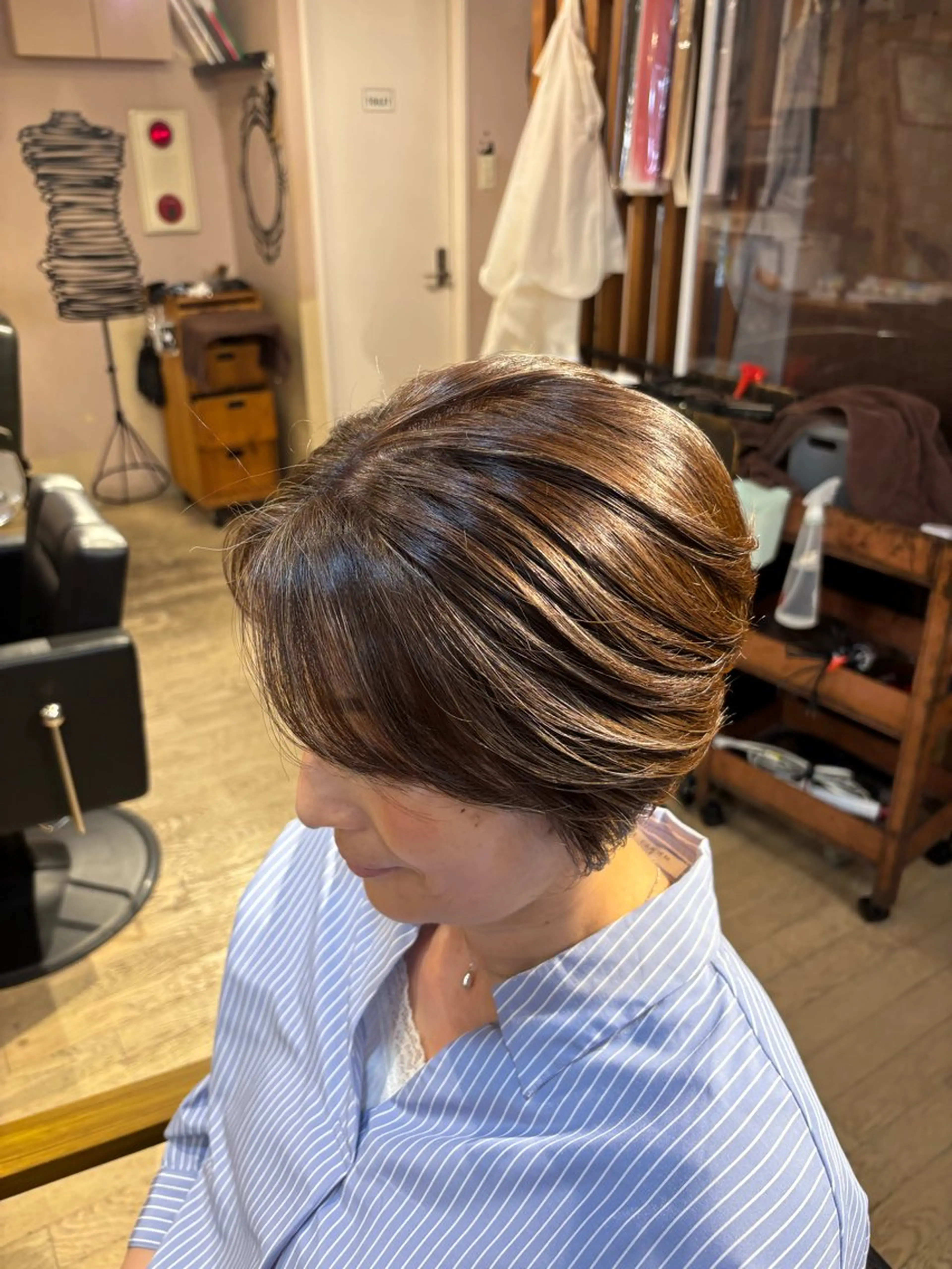 ショート 多幸感×儚さ /代々木公園/リサのヘアスタイル