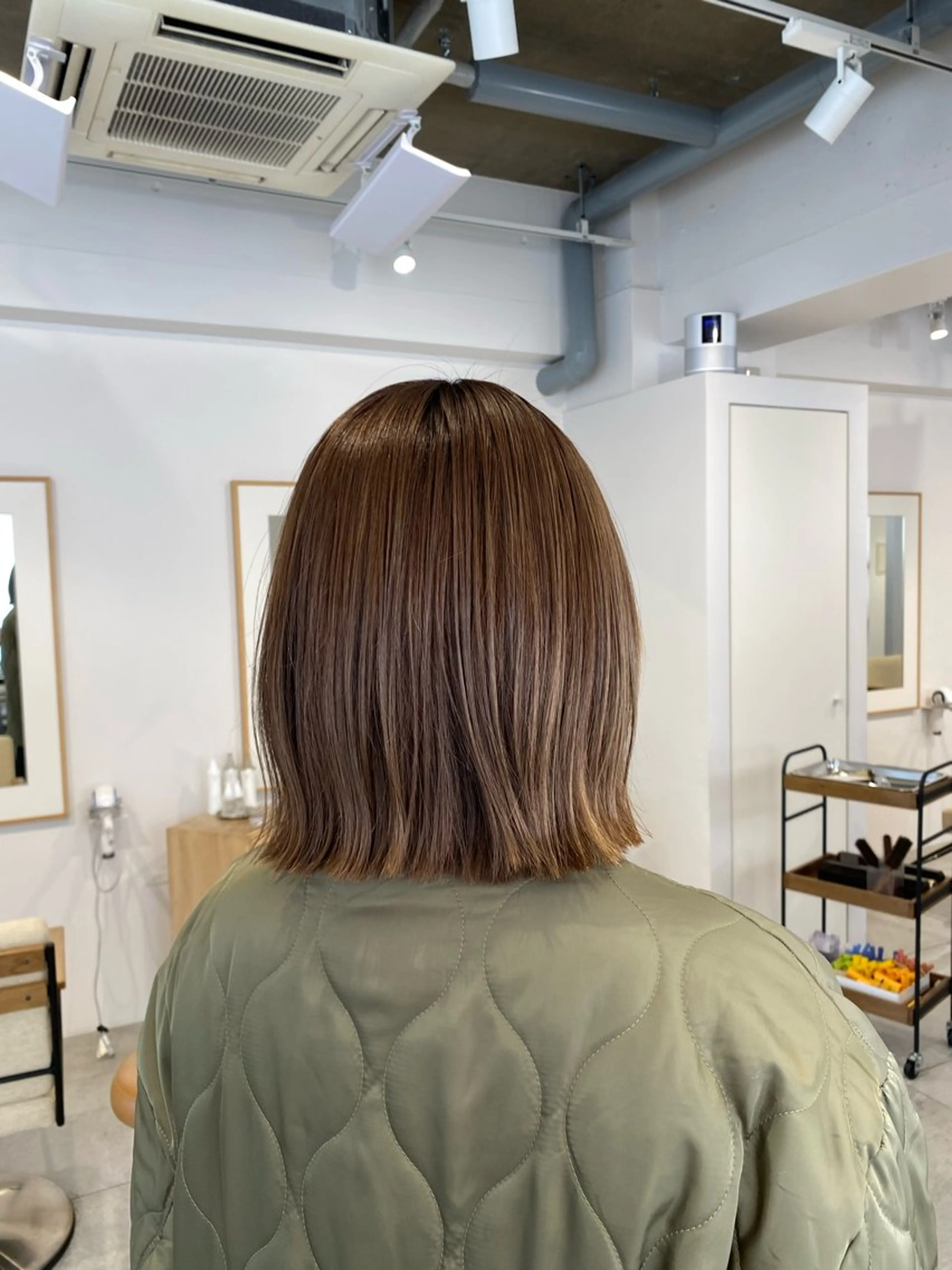 ショート ショート/ボブ/顔周 りレイヤー/RINAのヘアスタイル