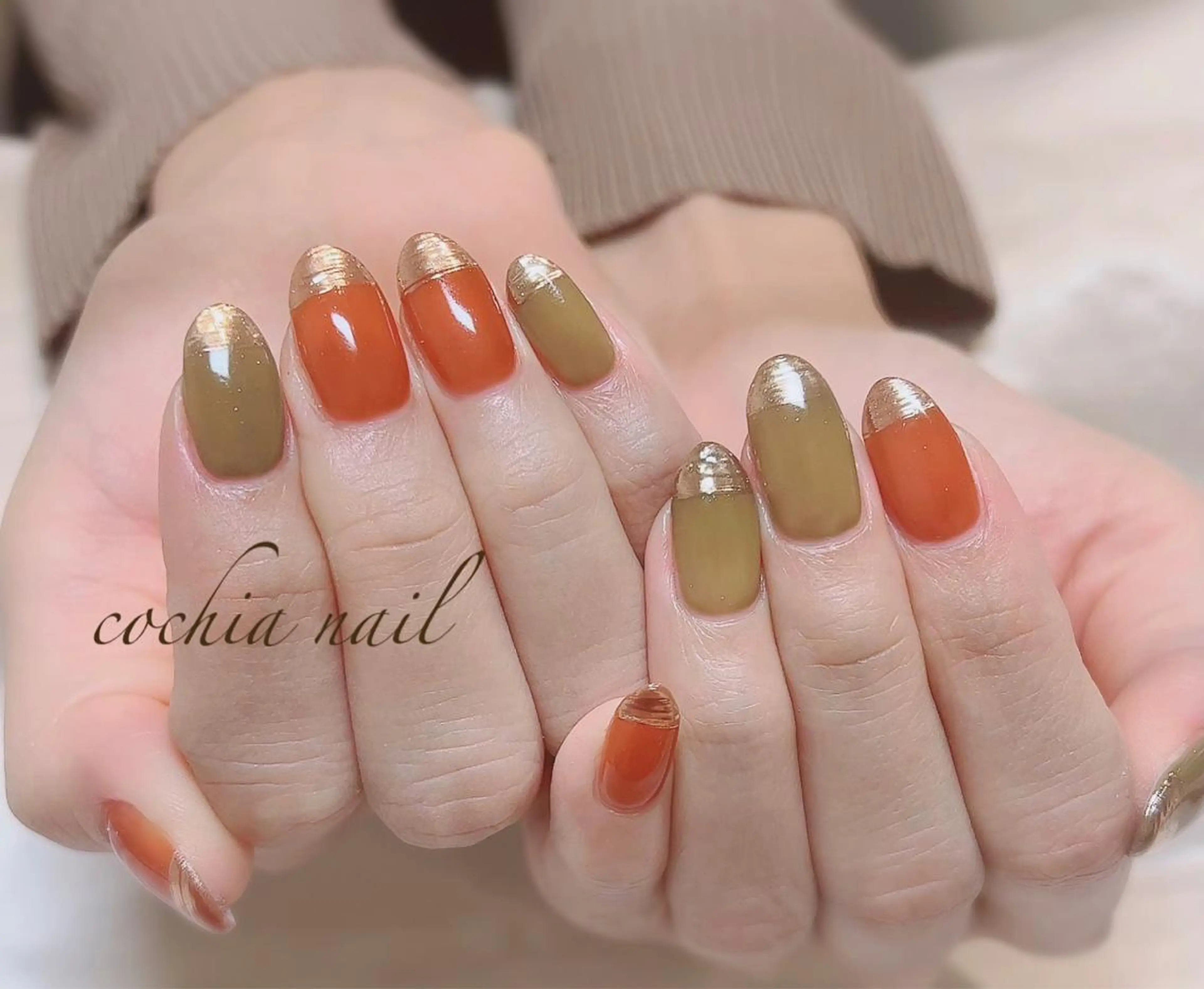 ネイル ハンドネイル ☆Cochia nail☆のネイルデザイン
