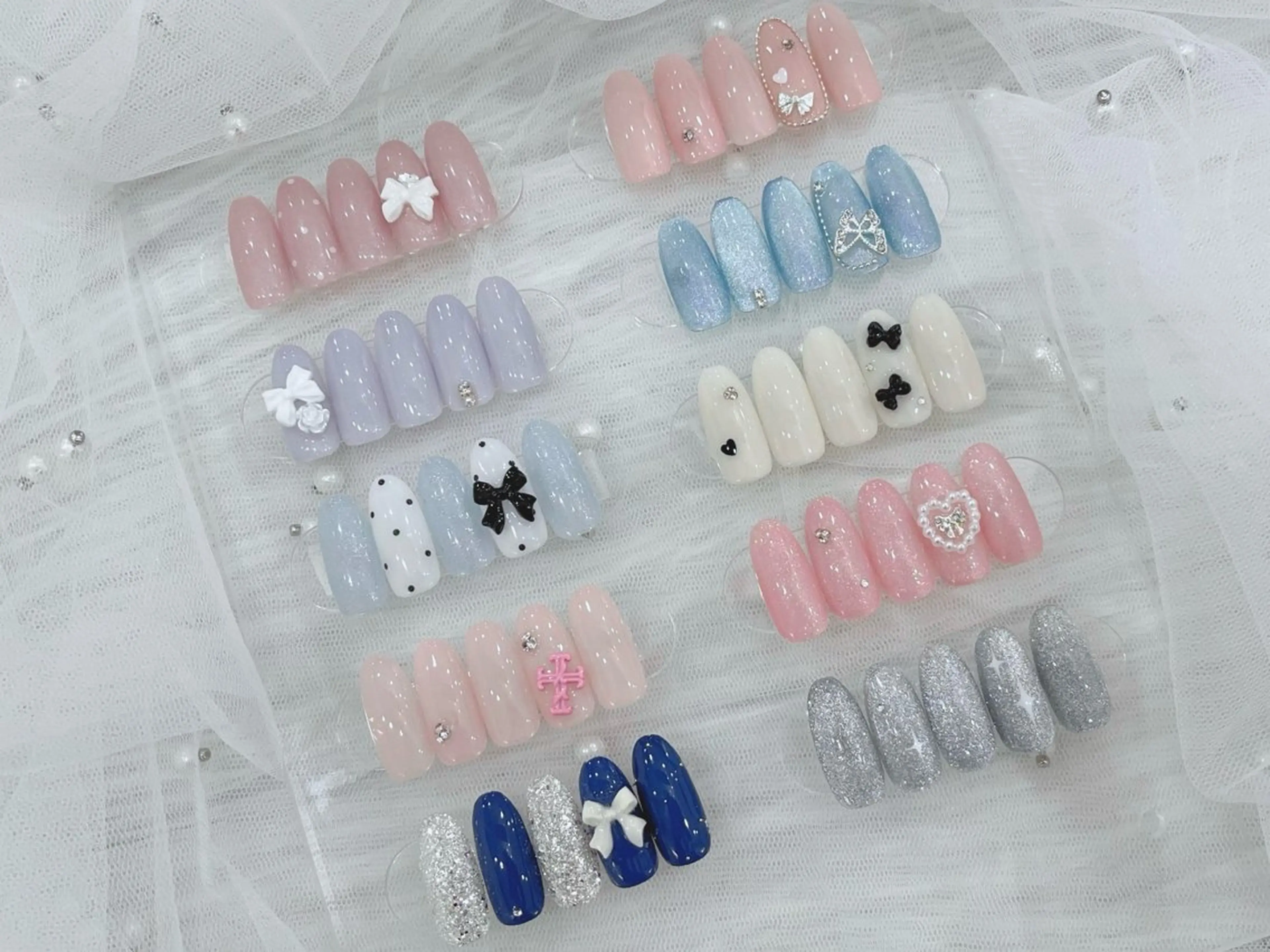 ネイル シンプルネイル ハンドネイル MIYU 🩶のネイルデザイン