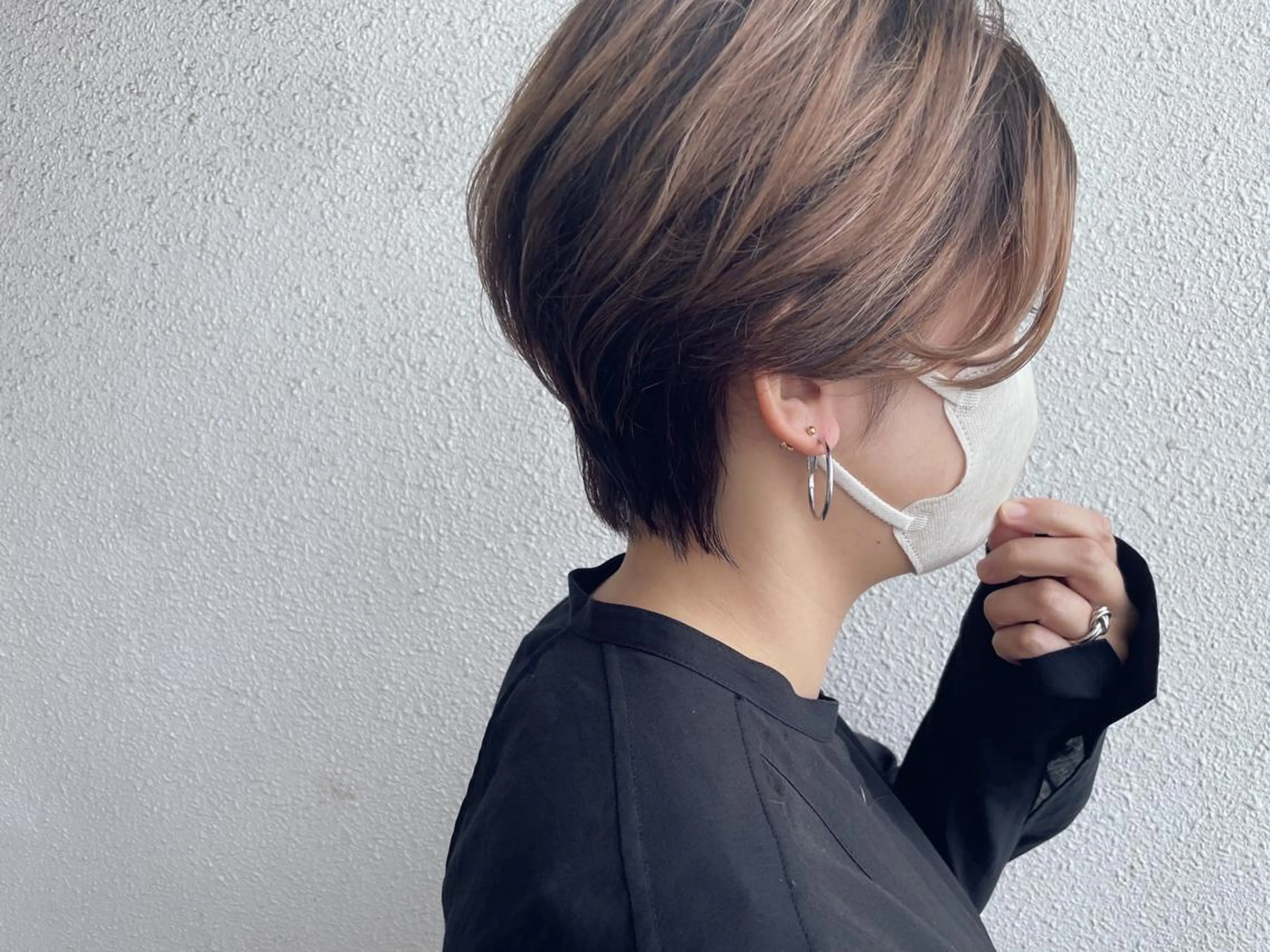 ショート カラー 髪質改善/艶髪/ 木山ゆかりのヘアスタイル