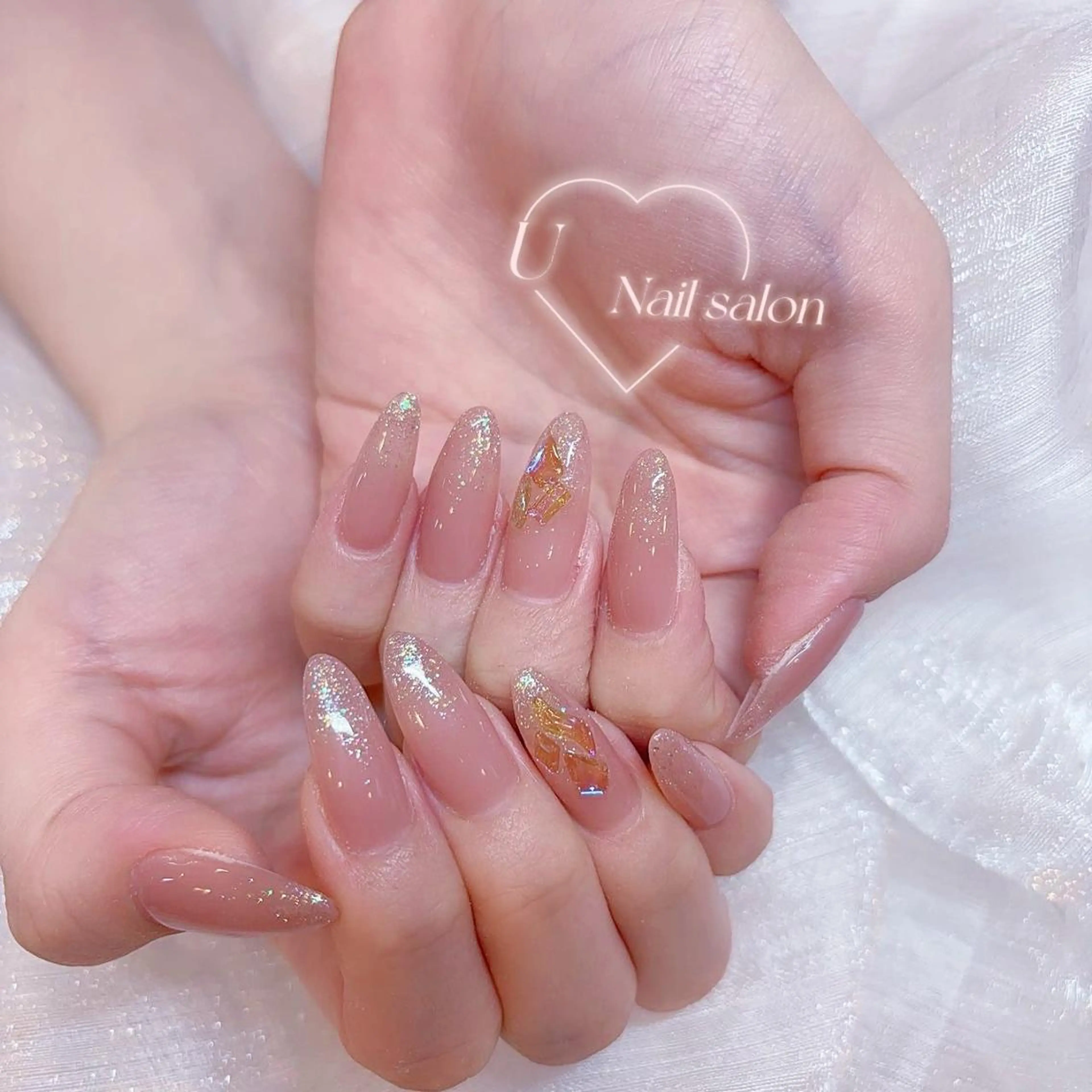 ネイル アートネイル 韓国ネイル ロングネイル スカルプネイル シンプルネイル ハンドネイル MOMO Nail 高田馬場店のネイルデザイン
