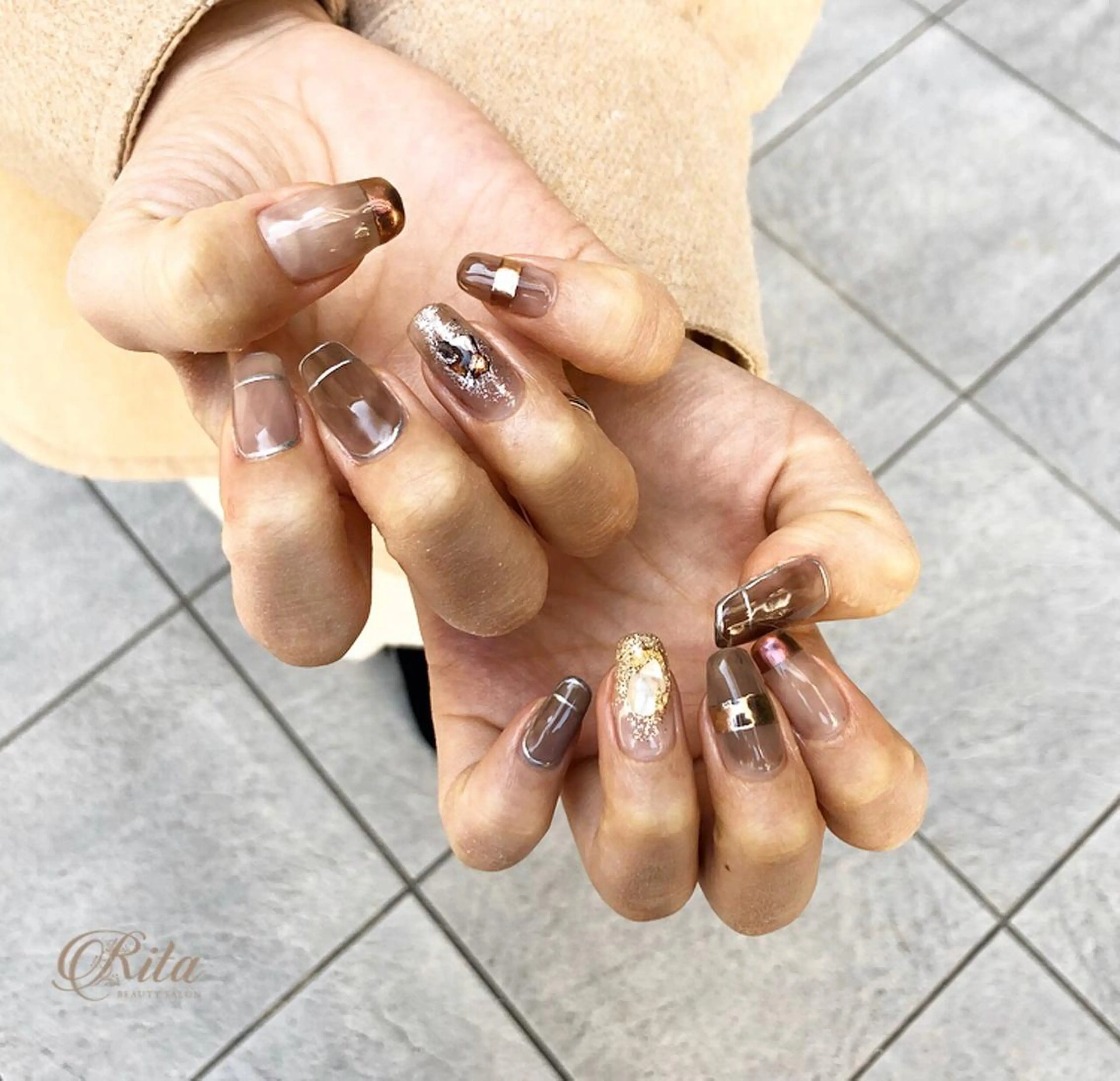 ネイル Rio 𓍼のネイルデザイン