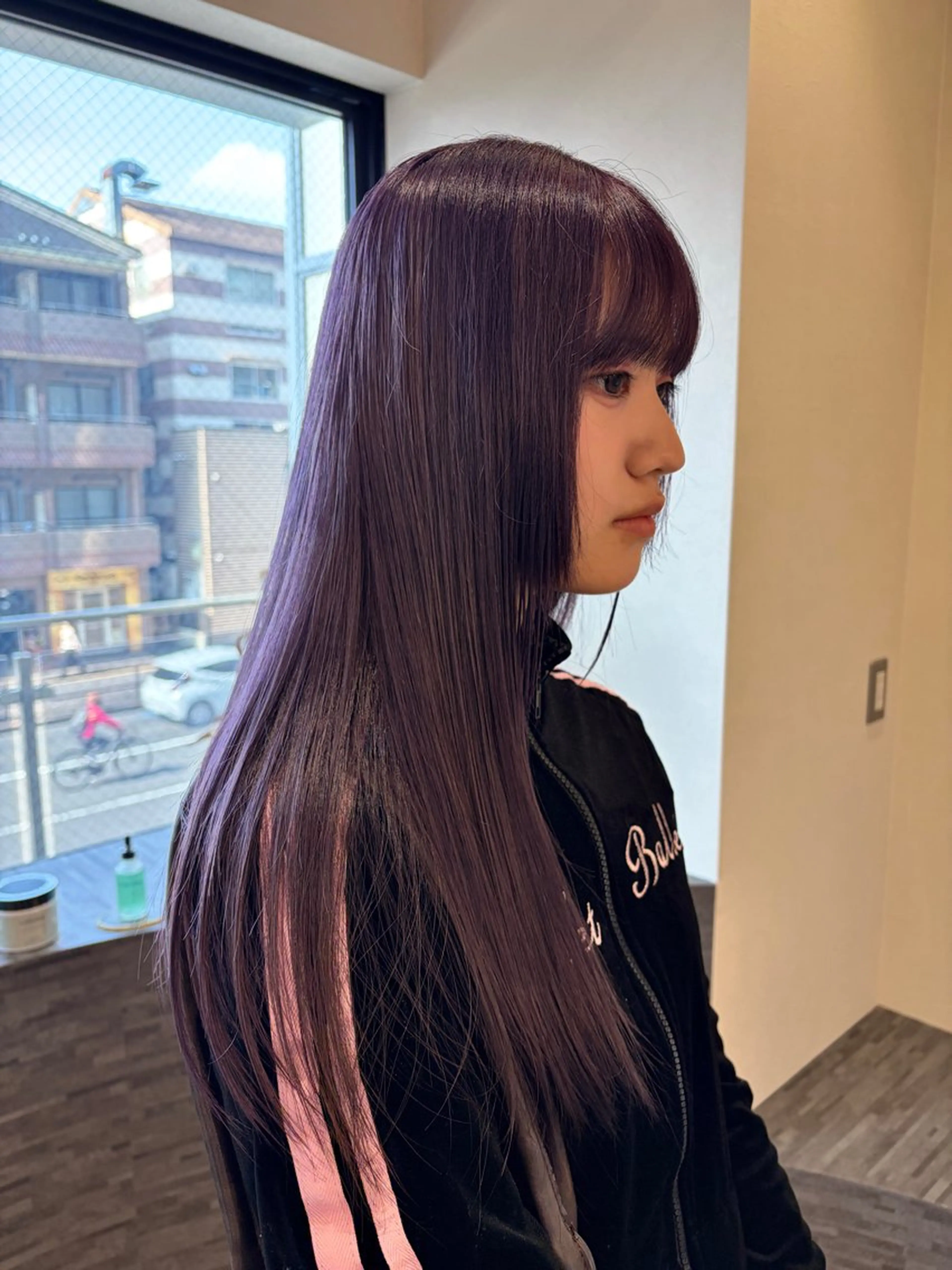 1ブリーチ＋カラー💜の写真