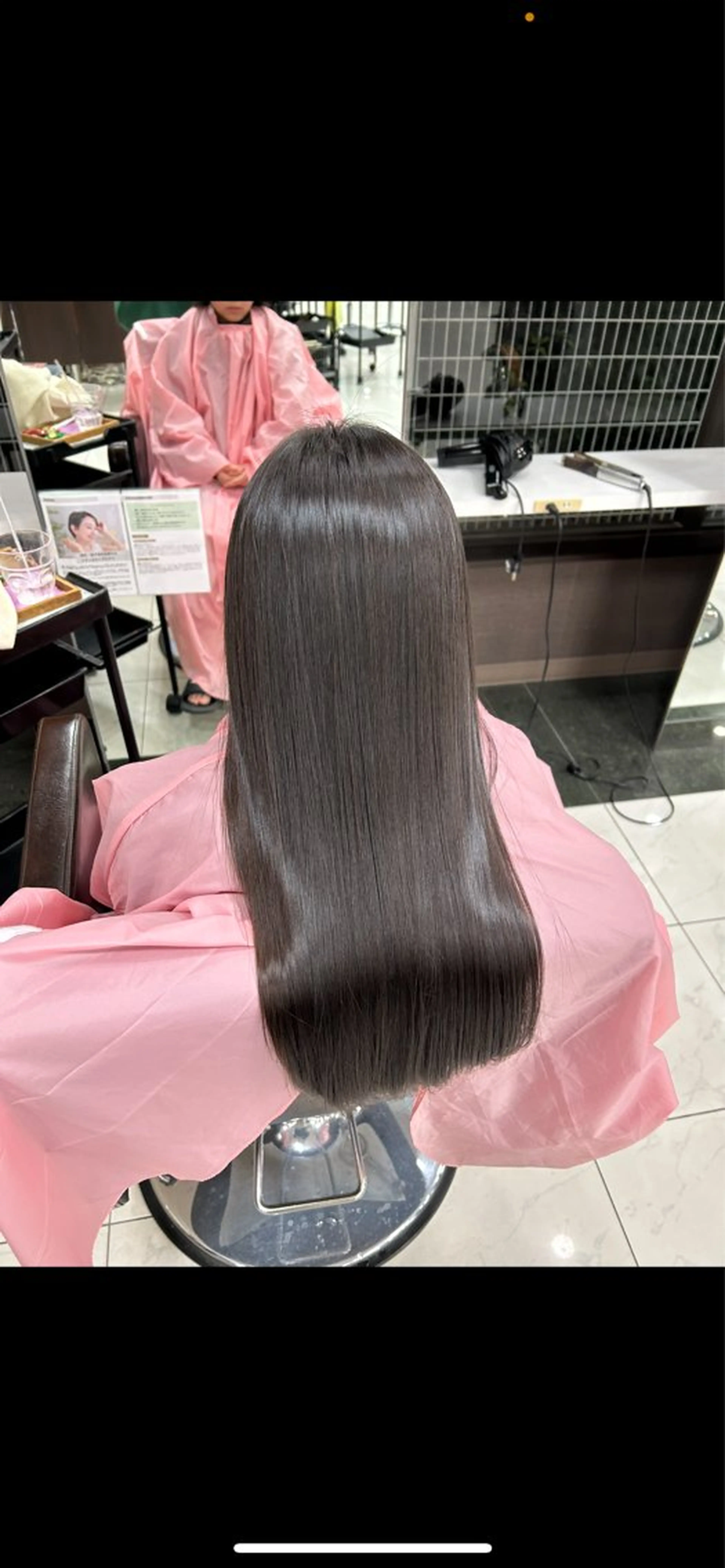 ロング 縮毛矯正 トリートメント シェアサロン所属・シェアサロン岡留 夢名のヘアスタイル