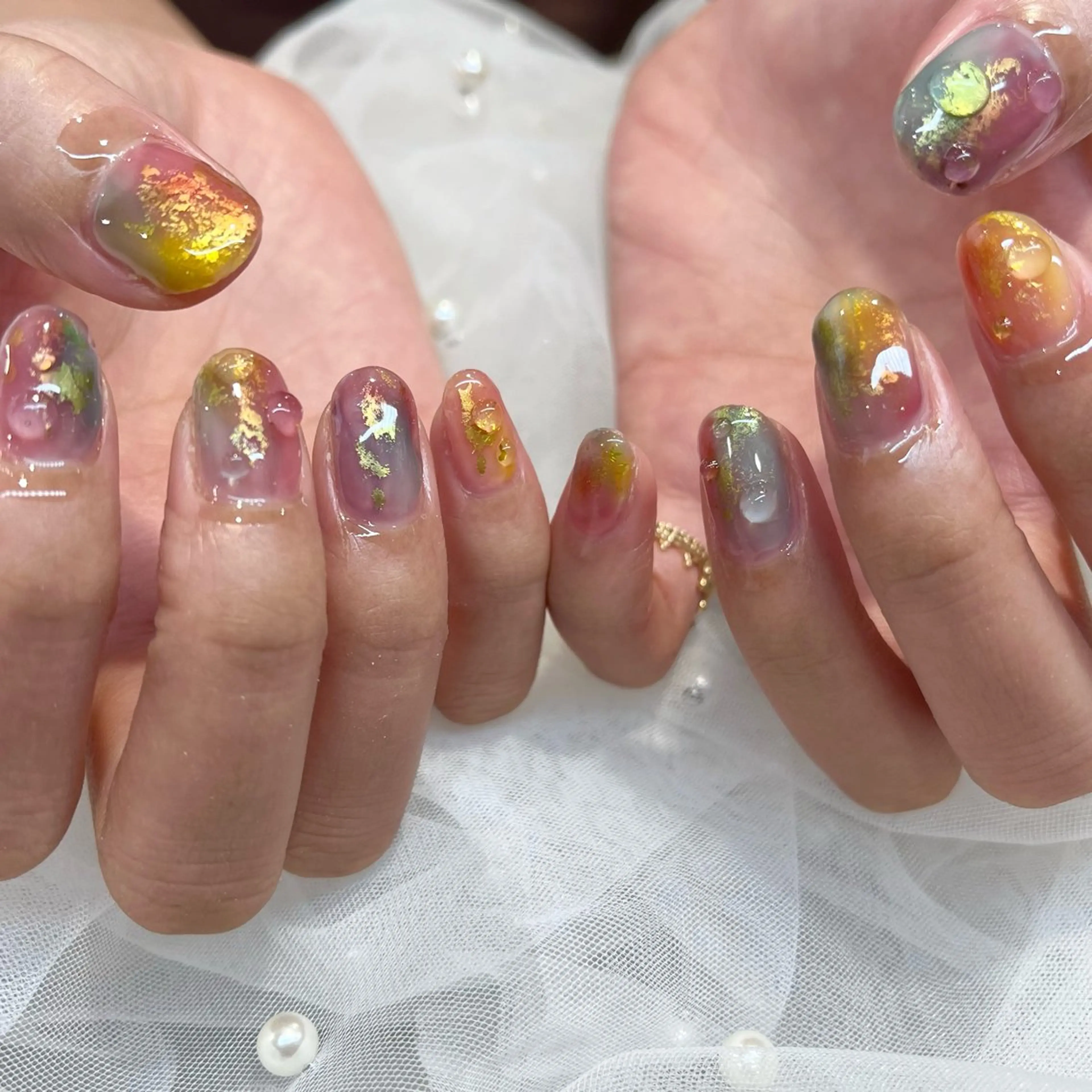 ネイル 内田 里穂のネイルデザイン