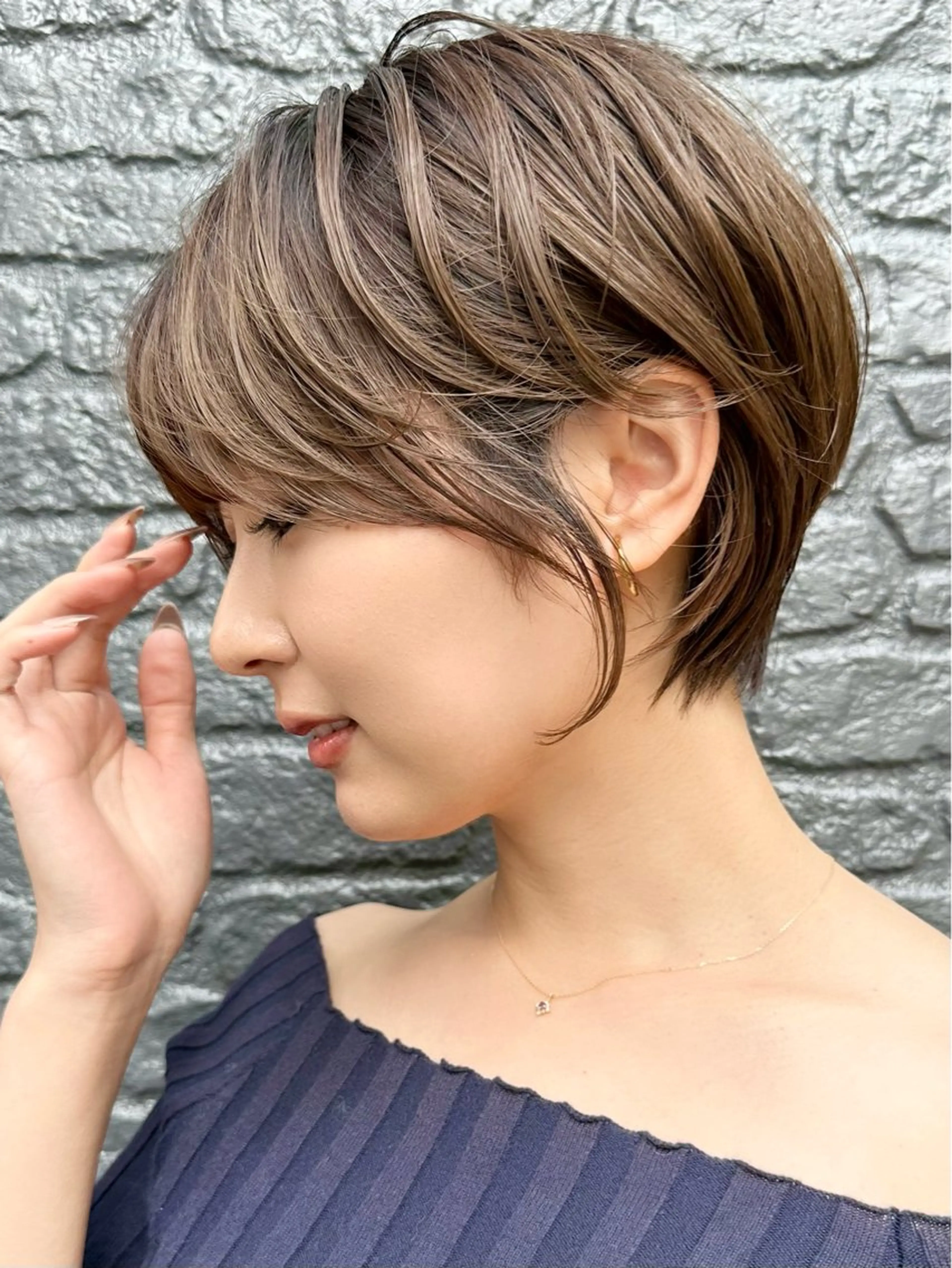 ショート カット ヘアカラー トリートメント ヘッドスパ taiga レイヤー /髪質改善/矯正🌈のヘアスタイル