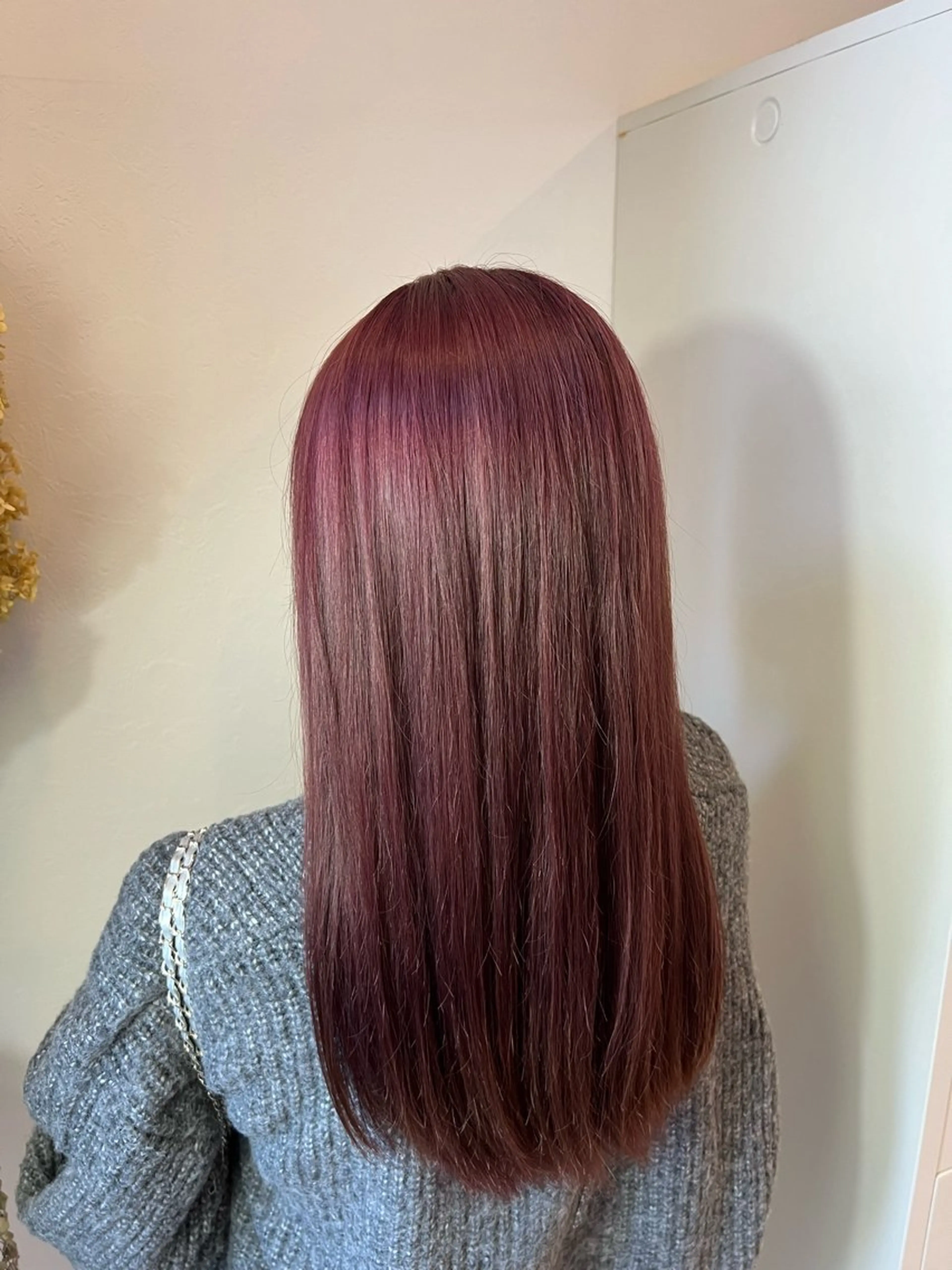 ロング カラー 【本陣】カット モデル/朝岡 慧のヘアスタイル